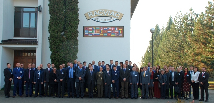 Group photo: Conference on Foreign Terrorist Fighters – Challenges for South Eastern Europe (Photo: courtesy of RACVIAC)