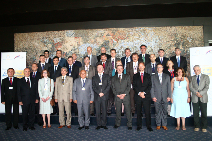 Participants of the fourth RCC Annual Meeting held on 13 June 2012 in Belgrade, Serbia. (Photo RCC/Selma Ahatovic-Lihic)