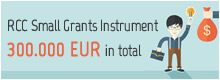 RCC Small Grants Instrument 300.000 EUR in total