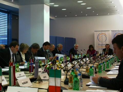 Meeting of the RCC Board held on 2 December 2010, in Sarajevo, Bosnia and Herzegovina. (Photo RCC/Selma Ahatovic-Lihic) 