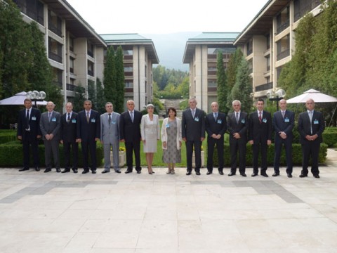 Participants of the 4th conference of the South East European Military Intelligence Chiefs, Sofia, Bulgaria, 19 September 2012. (Photo: Courtesy of the Defence Information Service of Bulgaria)
