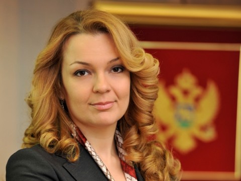 Sanja Vlahovic, Minister of Science, Montenegro (Photo: courtesy of Ms Vlahovic)
