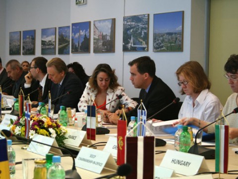 Meeting of the RCC Board, Sarajevo, BiH, 16 September 2010. The RCC Board meets quarterly and provides the RCC with operational guidance and supervision. (Photo RCC/Selma Ahatovic-Lihic)