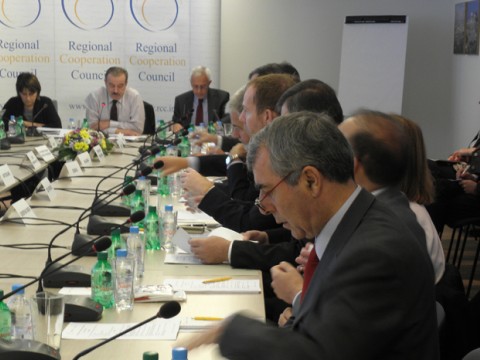 The RCC Board met in Sarajevo, Bosnia and Herzegovina, on 18 October 2012. (Photo: RCC/Selma Ahatovic-Lihic)
