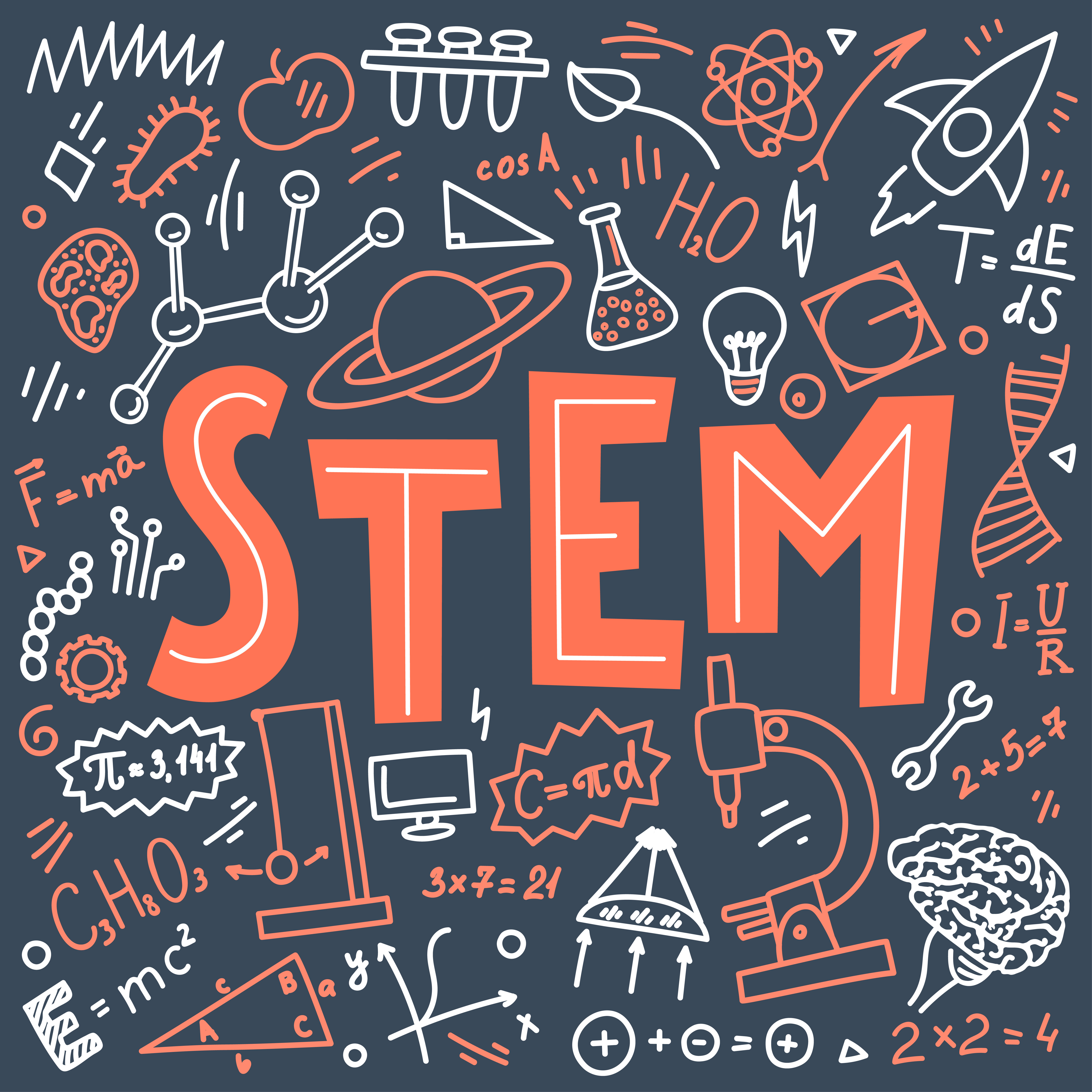 STEM - Science, Technology, Engineering, Mathematics (Illustration: Shutterstock) 