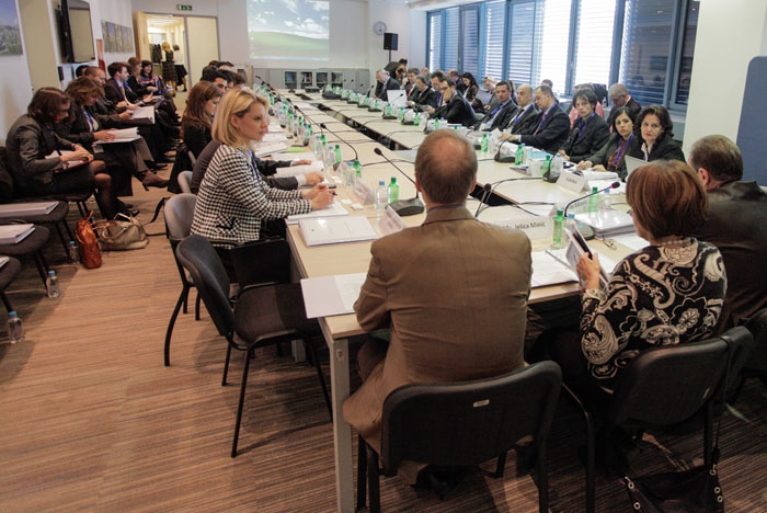 10th meeting of the South East Europe Investment Committee, first one under RCC Secretariat’s umbrella, was held in Sarajevo on 24-25 April 2012. (Photo: RCC)