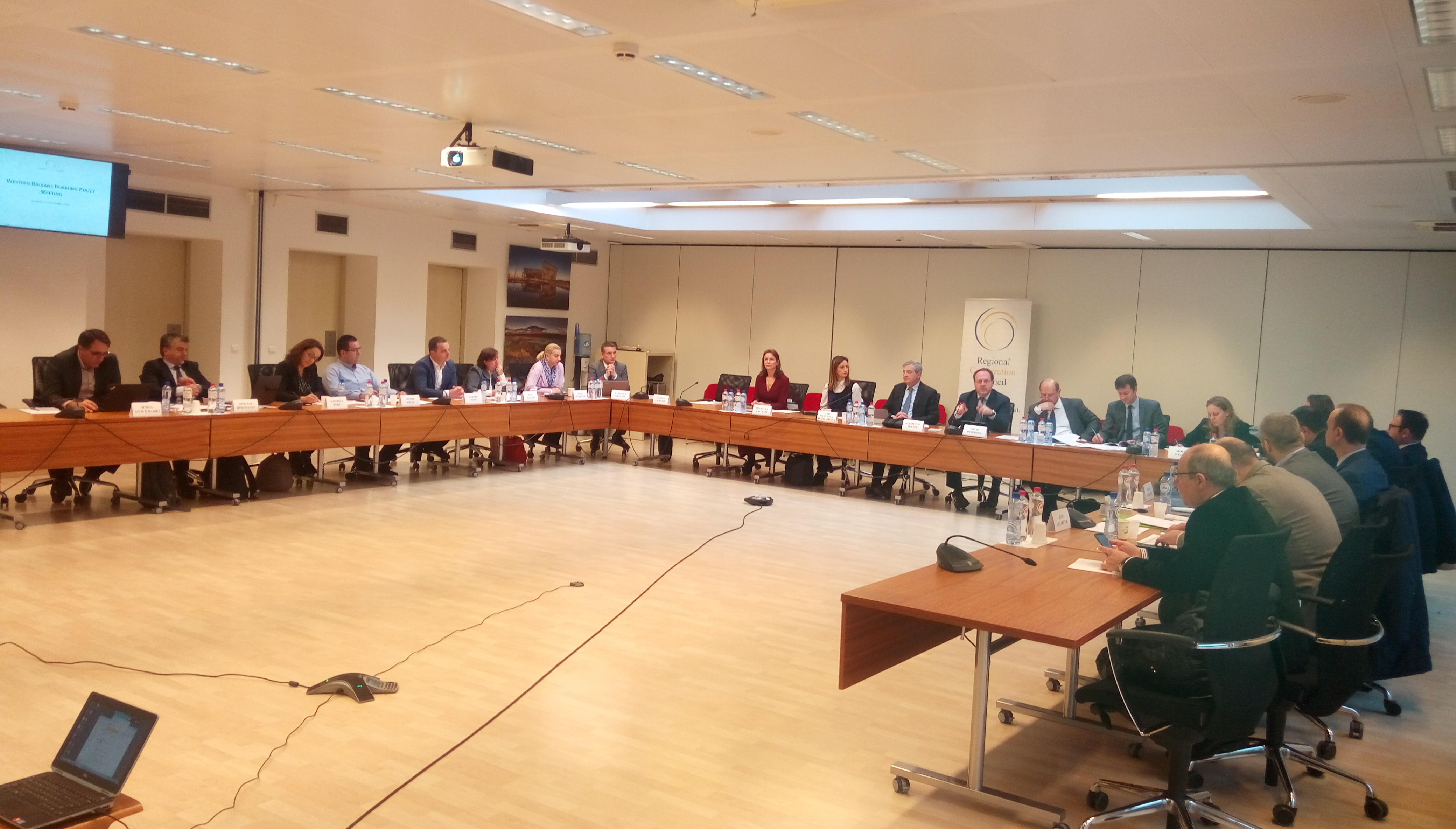 RCC-organised meeting of the Western Balkans Roaming Policy in Brussels on 13 December 2018 (Photo: RCC/Bojana Zoric) 