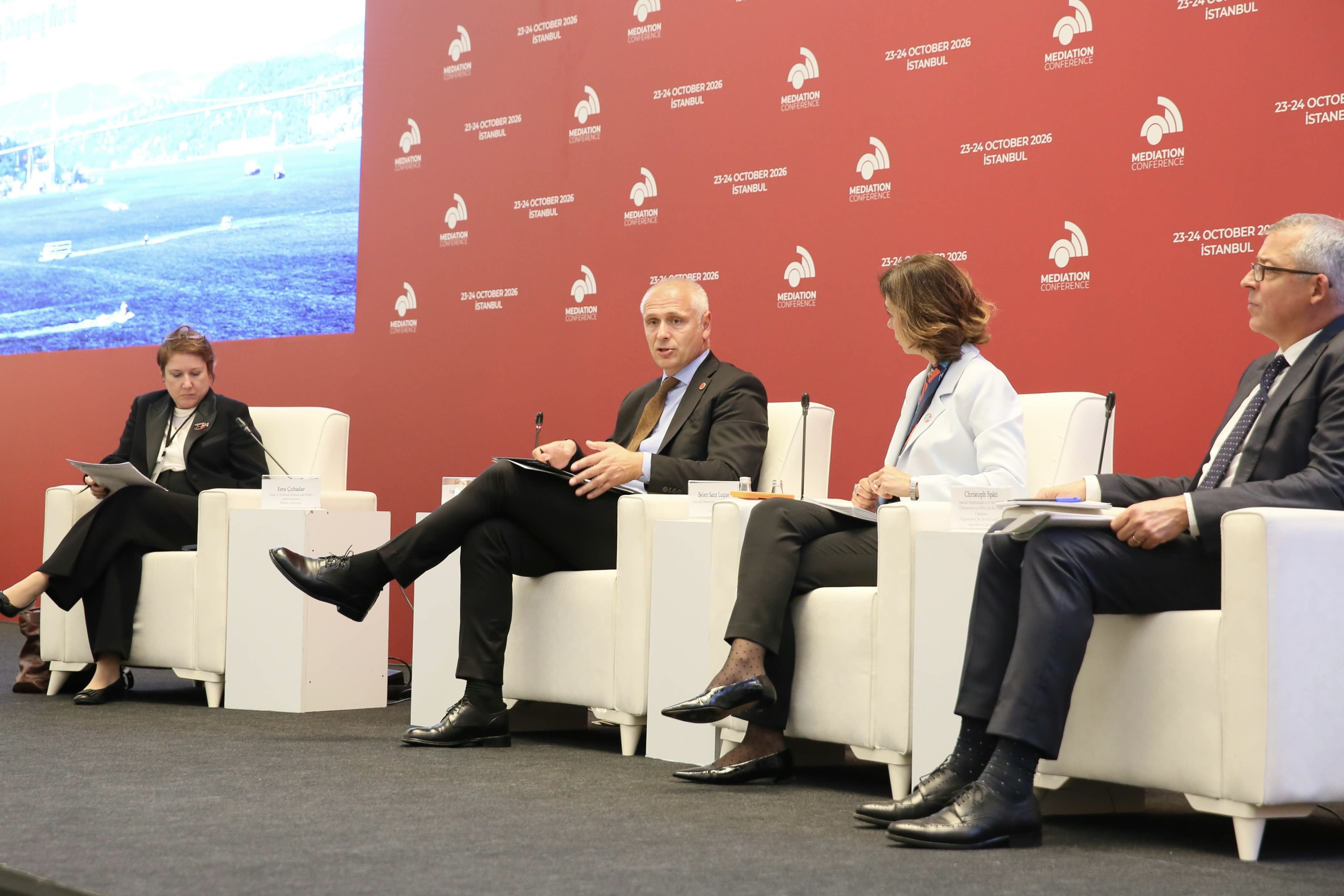Regional Cooperation Council (RCC), Amer Kapetanović, participated in the 9th Istanbul Mediation Conference on 23 October 2026 (Photo: Courtesy of the Ministry of Foreign Affairs of Türkiye)