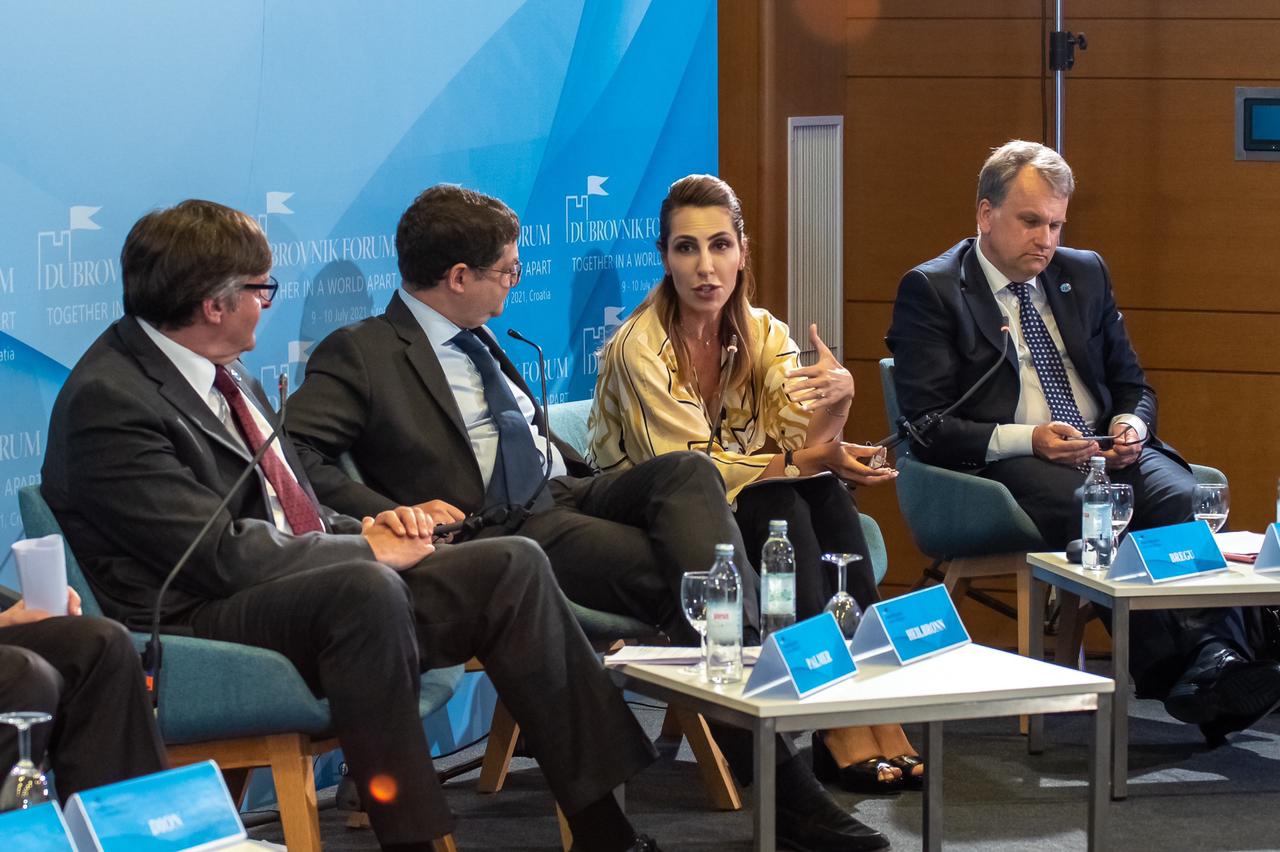 RCC Secretary General Majlinda Bregu at Dubrovnik Forum Panel