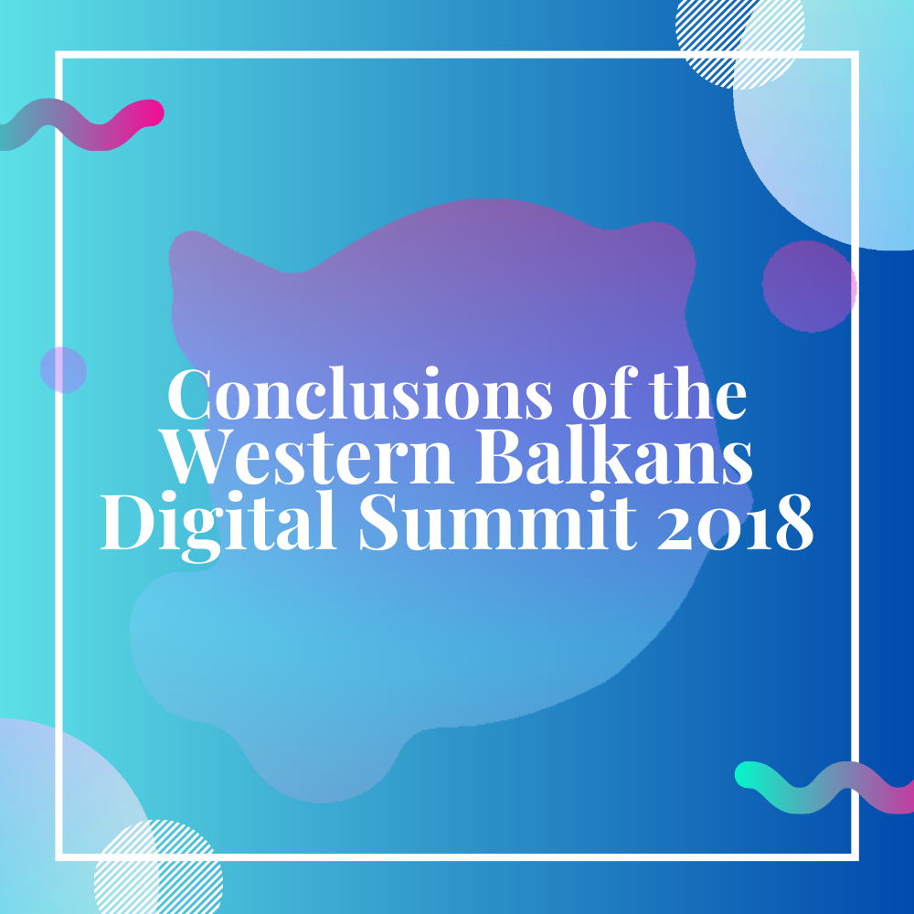 Draft Conclusions of the Western Balkans Digital Summit 2018
