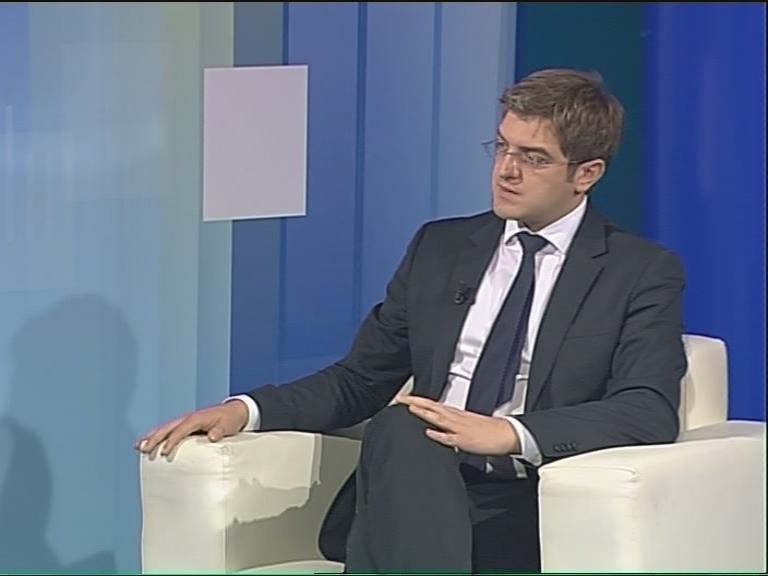 Sanjin Arifagić is Head of Economic and Social Development Unit. (Photo: Scan TV)