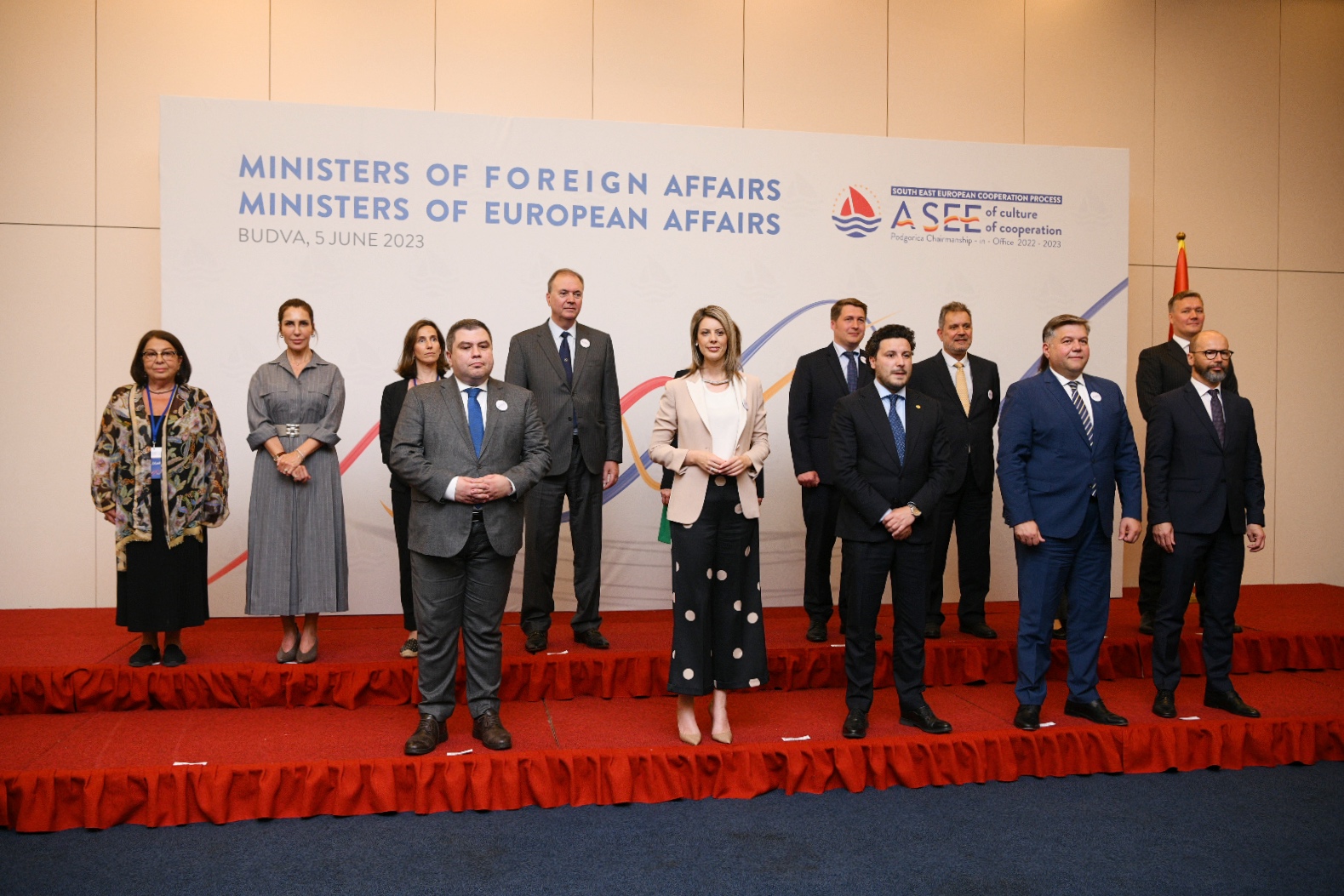 Meeting of SEECP Ministers of European Affairs held in Budva on 5 June 2023 (Photo: RCC/Armand Habazaj)
