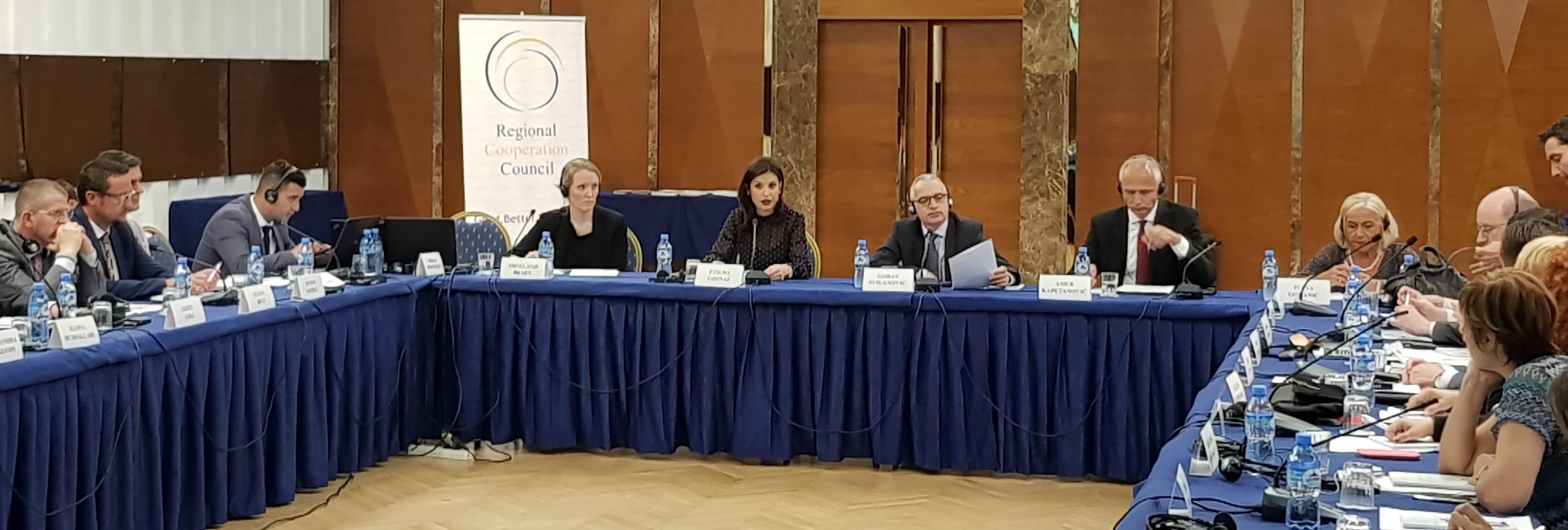 Participants of the Workshop on Cooperation of Region’s Judiciary in dealing with Terrorism and Violent Extremism, held in Tirana on 30 May 2018. (Photo: RCC/Natasa Mitrovic)