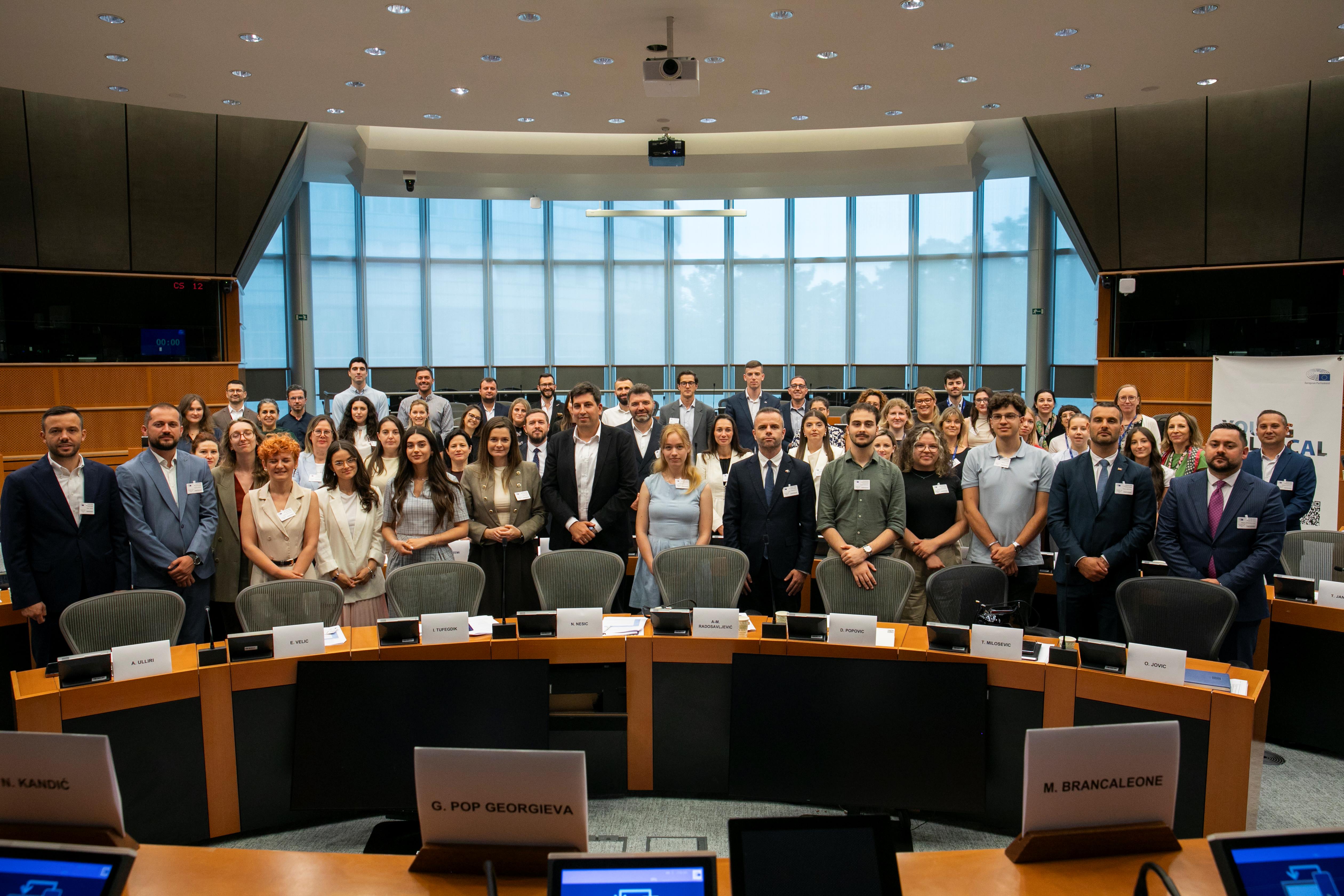 5th Bridging the Gap on youth political participation, organised by the European Parliament and DG ENEST in cooperation with RCC's WBYL, took place in Brussels from 23 to 24 June 2026 (Photo: RCC/Laure Geerts)