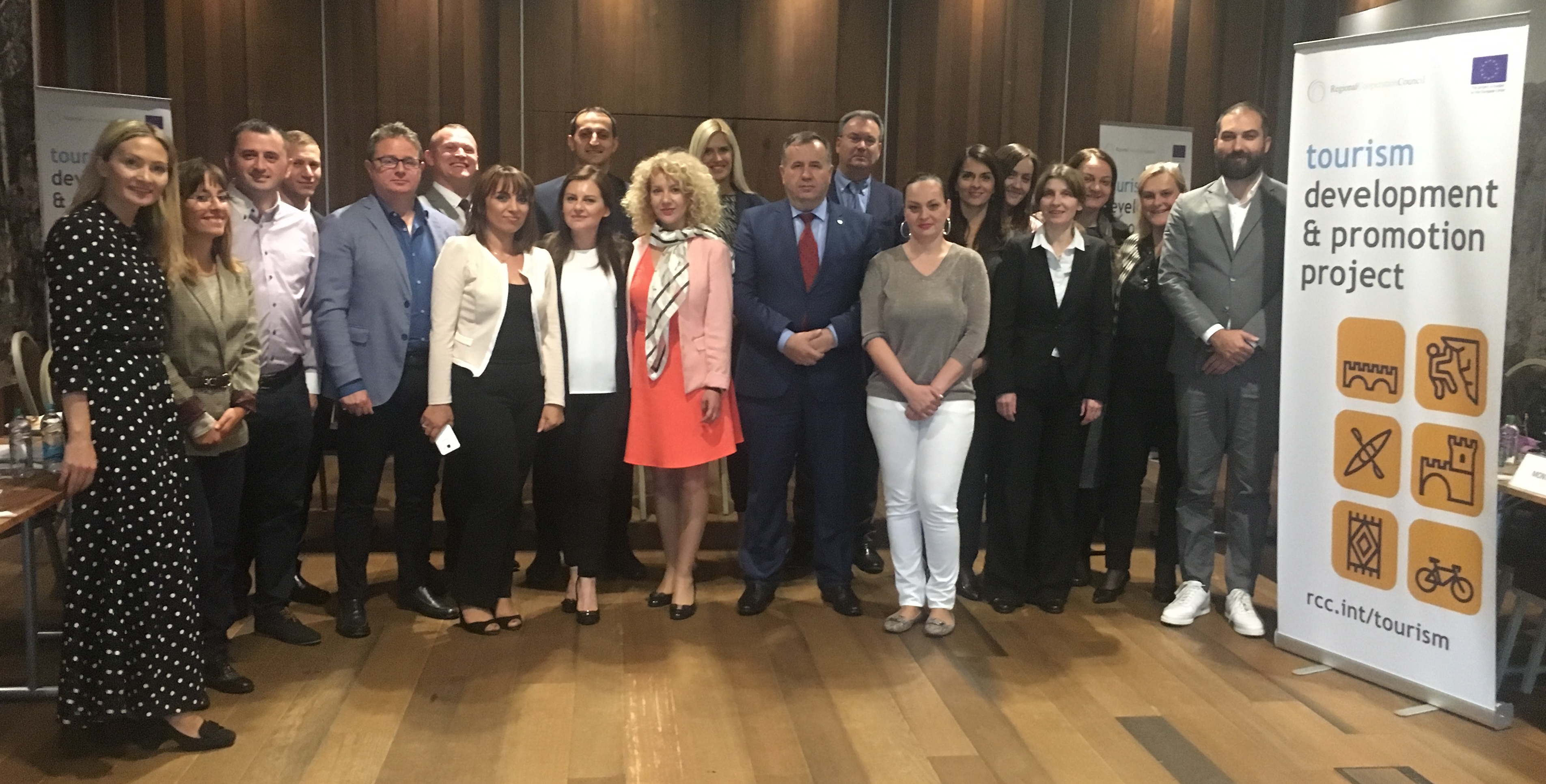 Participants of the RCC Tourism Expert Group (TEG) Meeting, in Sarajevo and Jahorina on 27 June 2018 (Photo: RCC/Nikola Gaon)