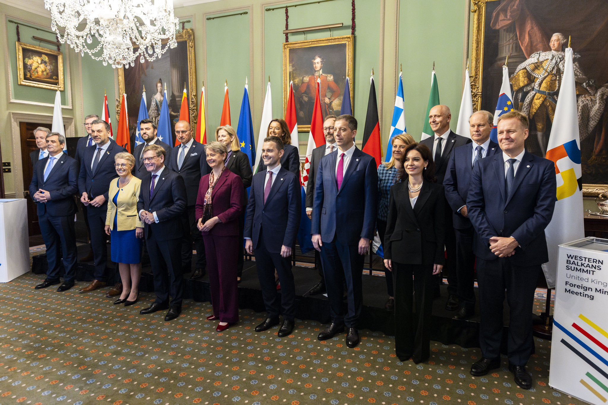 Secretary General of the Regional Cooperation Council (RCC), Amer Kapetanović, took part in the Berlin Process Foreign Ministers’ Meeting in Belfast on 9 October 2025 (Photo: German Foreign Office)