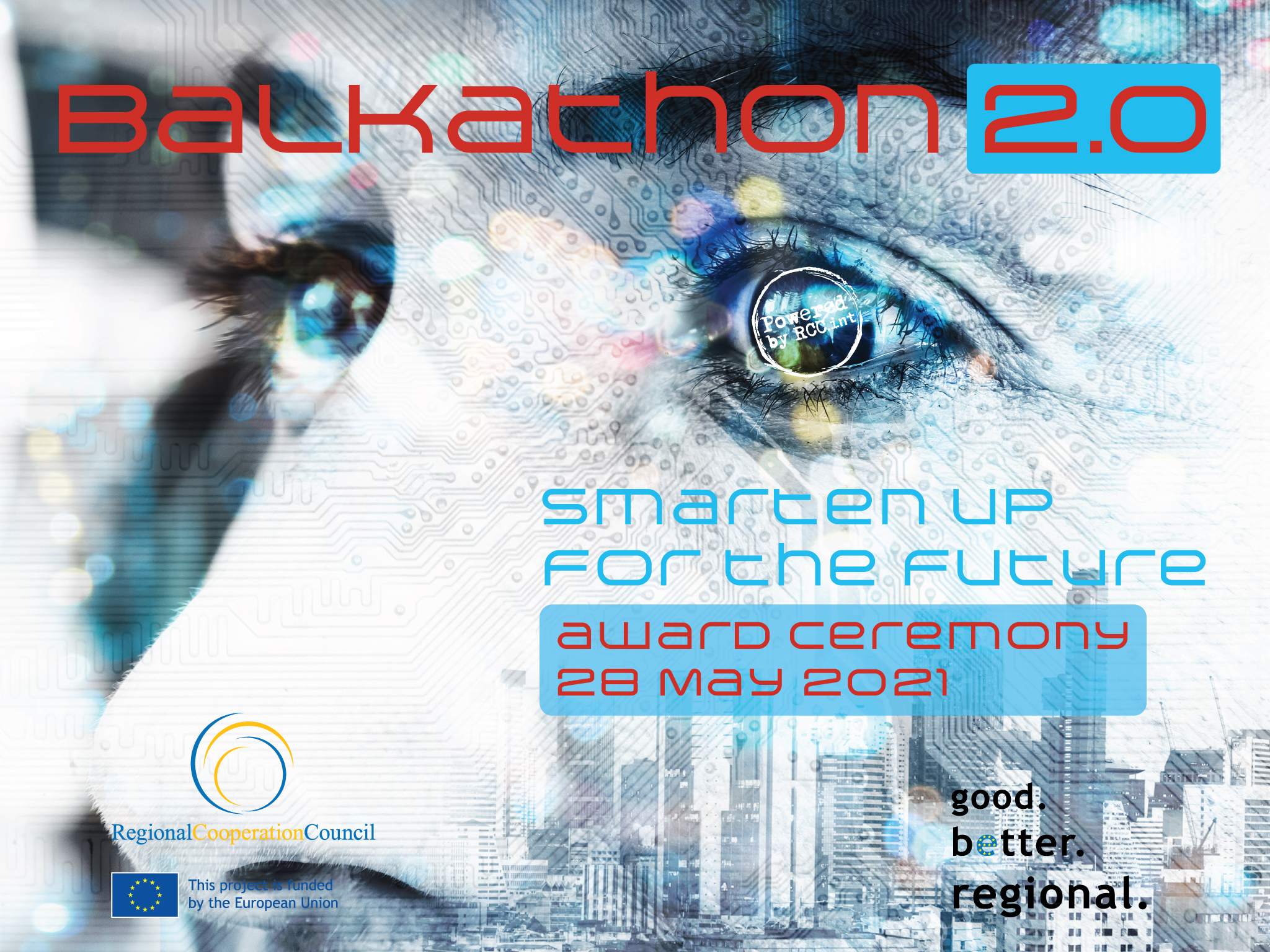 Balkathon 2.0 Award Ceremony to take place on 28 May 2021 (Design: RCC/Samir Dedic)