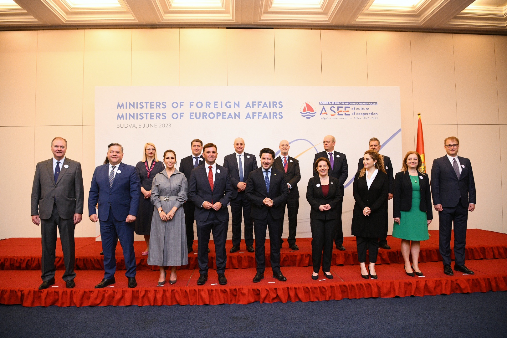 Meeting of SEECP Ministers of Foreign Affairs held in Budva on 5 June 2023 (Photo: RCC/Armand Habazaj)