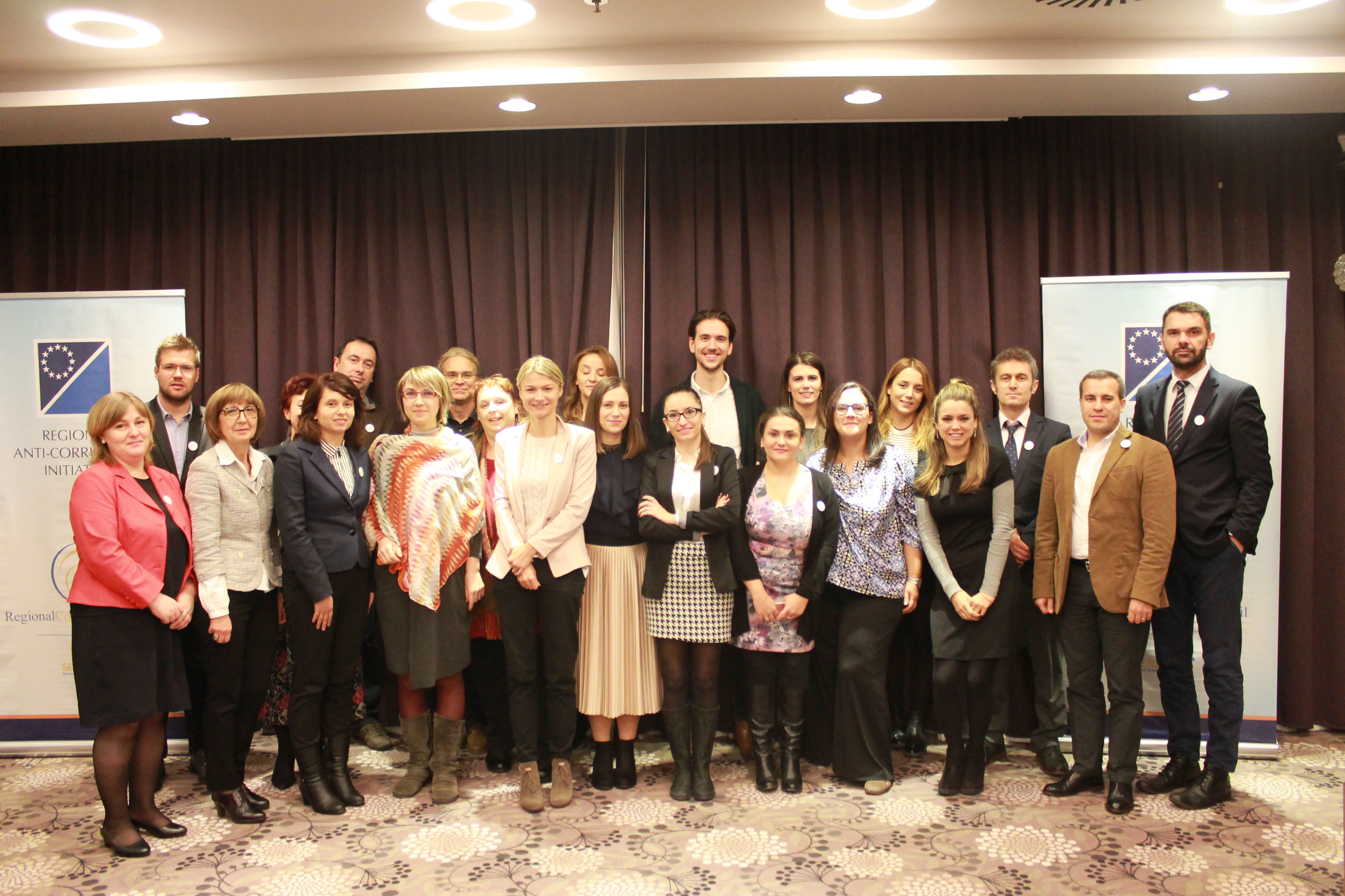 The South East Europe (SEE) Coalition on Whistleblower Protection holds its second Annual Meeting, with support of the RCC, RAI and Blueprint for Free Speech, in Zagreb on 14 November 2016. (Photo: RAI)
