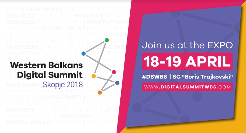 The first Western Balkans Digital Summit is to take place on 18-19 April 2018 in Skopje