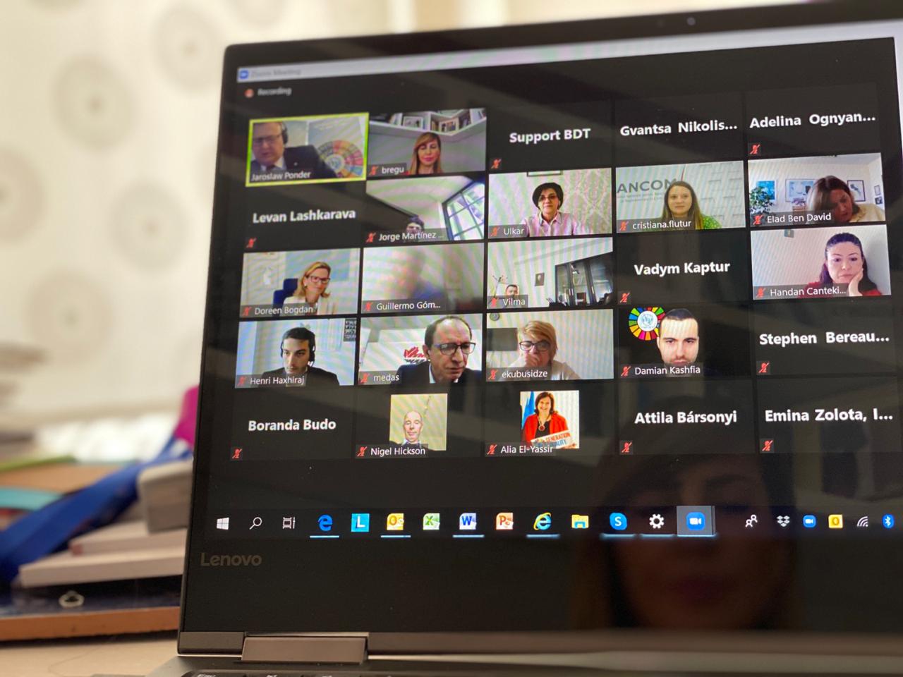 Secretary General of the Regional Cooperation Council (RCC), Majlinda Bregu, joined the ITU Regional Development Forum for Europe held remotely on 26 May 2020