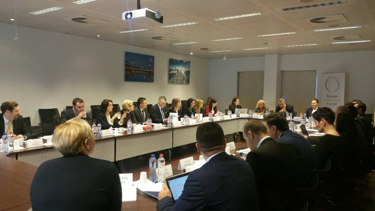 Regional  Working Group on Justice and Western Balkans’ Judicial Training Institutions held a joint meeting in Brussels, 6-7 December 2017 (Photo: RCC/Nadja Greku) 