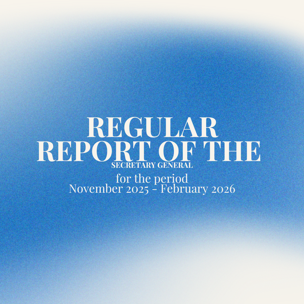 REGUAR REPORT OF THE RCC SECRETARY GENERAL for the period 1 November 2025 – 28 February 2026
