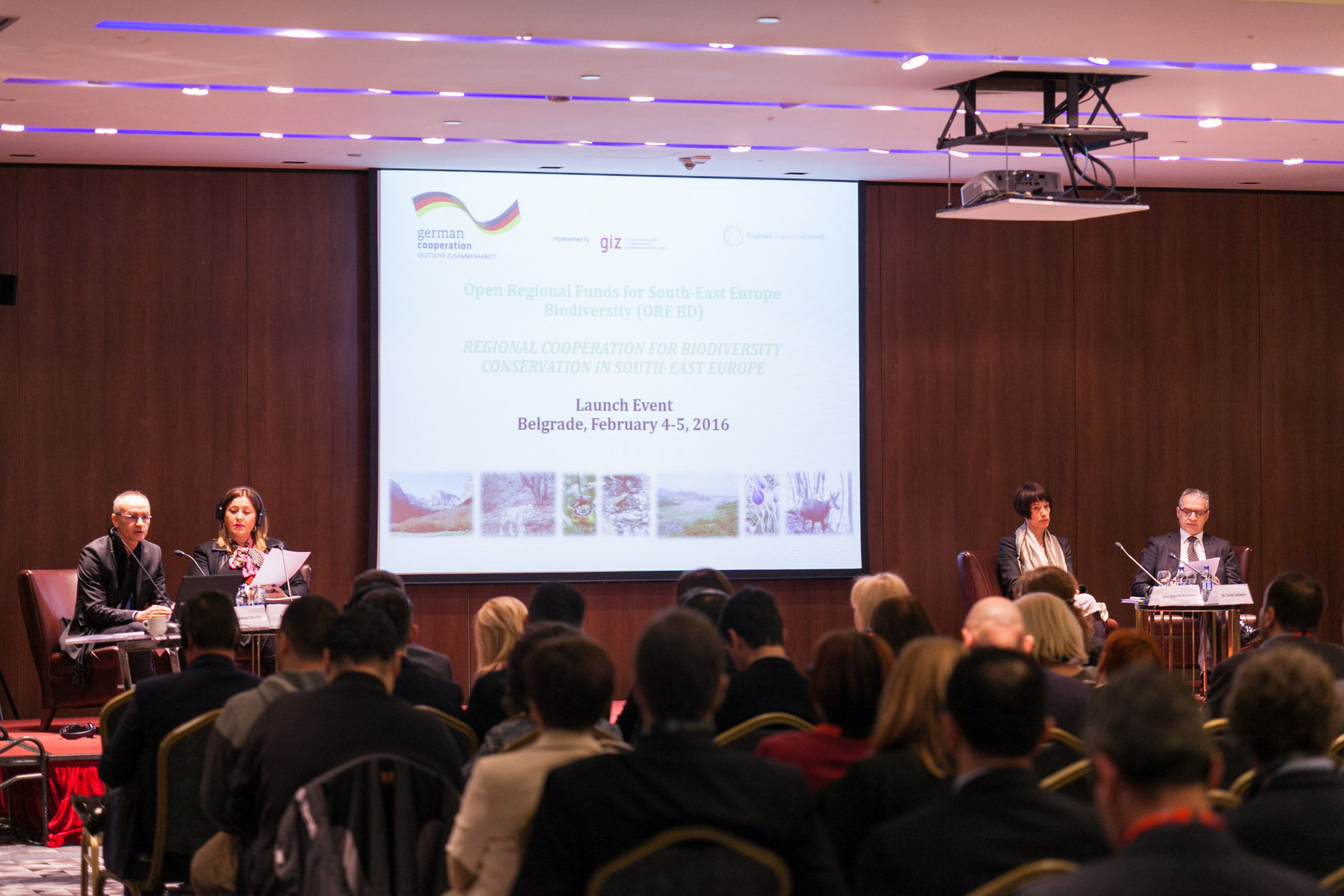 Launching of a three year project „Open Regional Funds for South-East Europe – Biodiversity“, on 4 February 2016 in Belgrade, Serbia. (Photo: Ivan Zupanc/ORF BD)