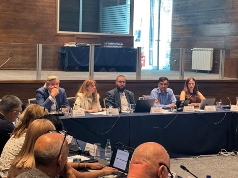 Ivana Markovic Boskovic, RCC’s Green Agenda for the Western Balkans Coordinator opening the Western Balkans Six (WB6) Green and Circular Economy Stakeholders Platform meeting on 23 June 2026 (Photo: RCC)