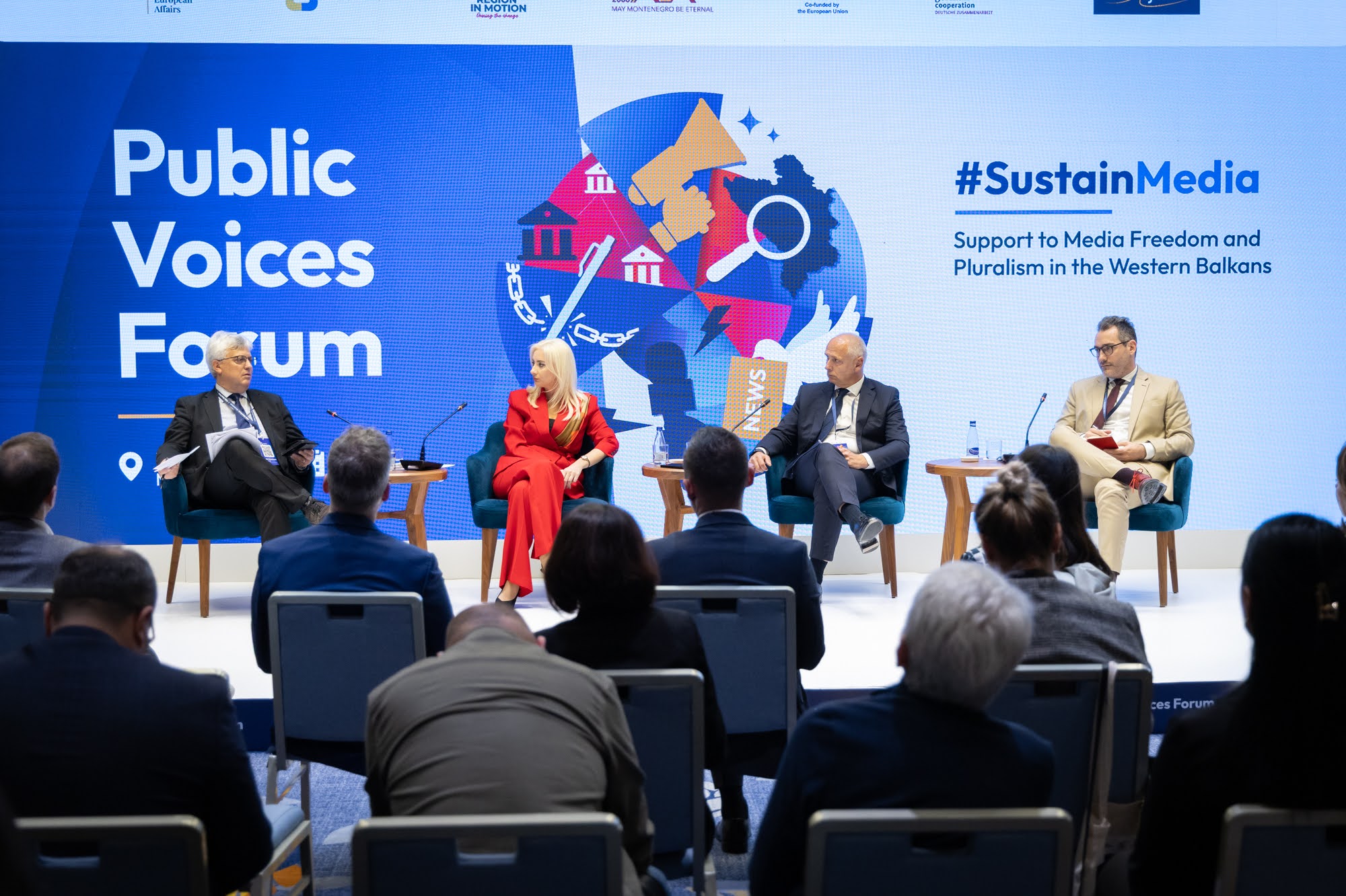 First Western Balkans Public Voices’ Forum took place ahead of Berlin Process Leaders’ Summit on 21 October 2026 in Budva (Photo: RCC/Danilo Papic)