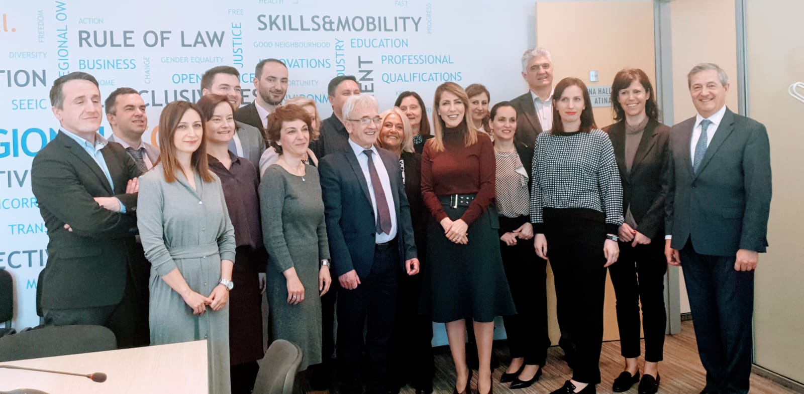 Participants of the Western Balkans' Working Group on Justice at RCC Secretariat in Sarajevo, 12 March 2019 (Photo: RCC/Alma Arslanagic Pozder)