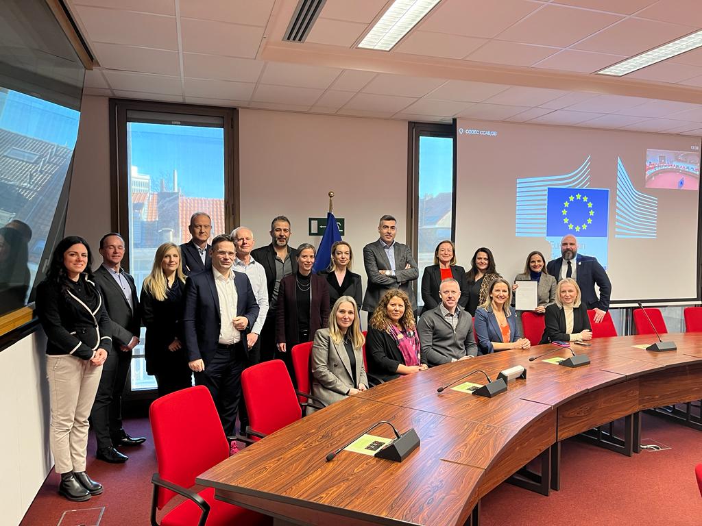 Meeting of telecommunications operators from EU and WB in Brussels organised by the EC and RCC on 7 February 2023 (Photo: RCC/Milena Jocic Tanaskovic)