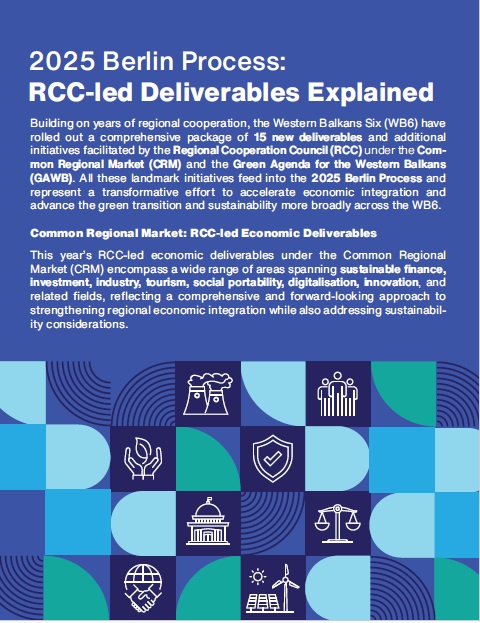 2025 Berlin Process: RCC-led Deliverables Explained