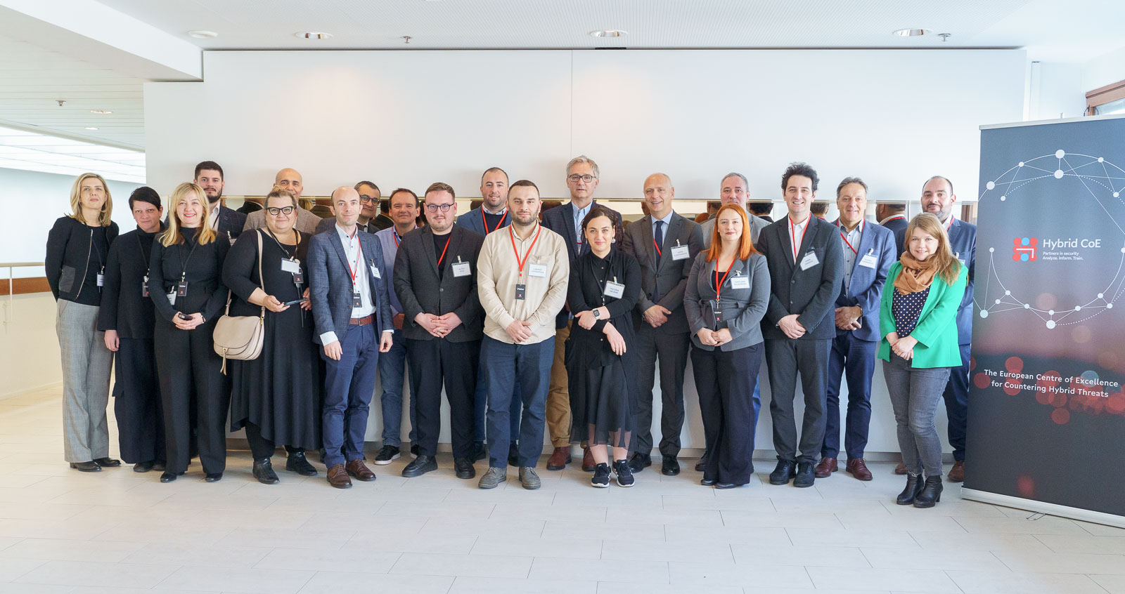 Workshop on media literacy, hybrid threats and disinformation, held on 18 April 2023 in Hybrid CoE Headquarters in Helsinki (Photo: RCC)