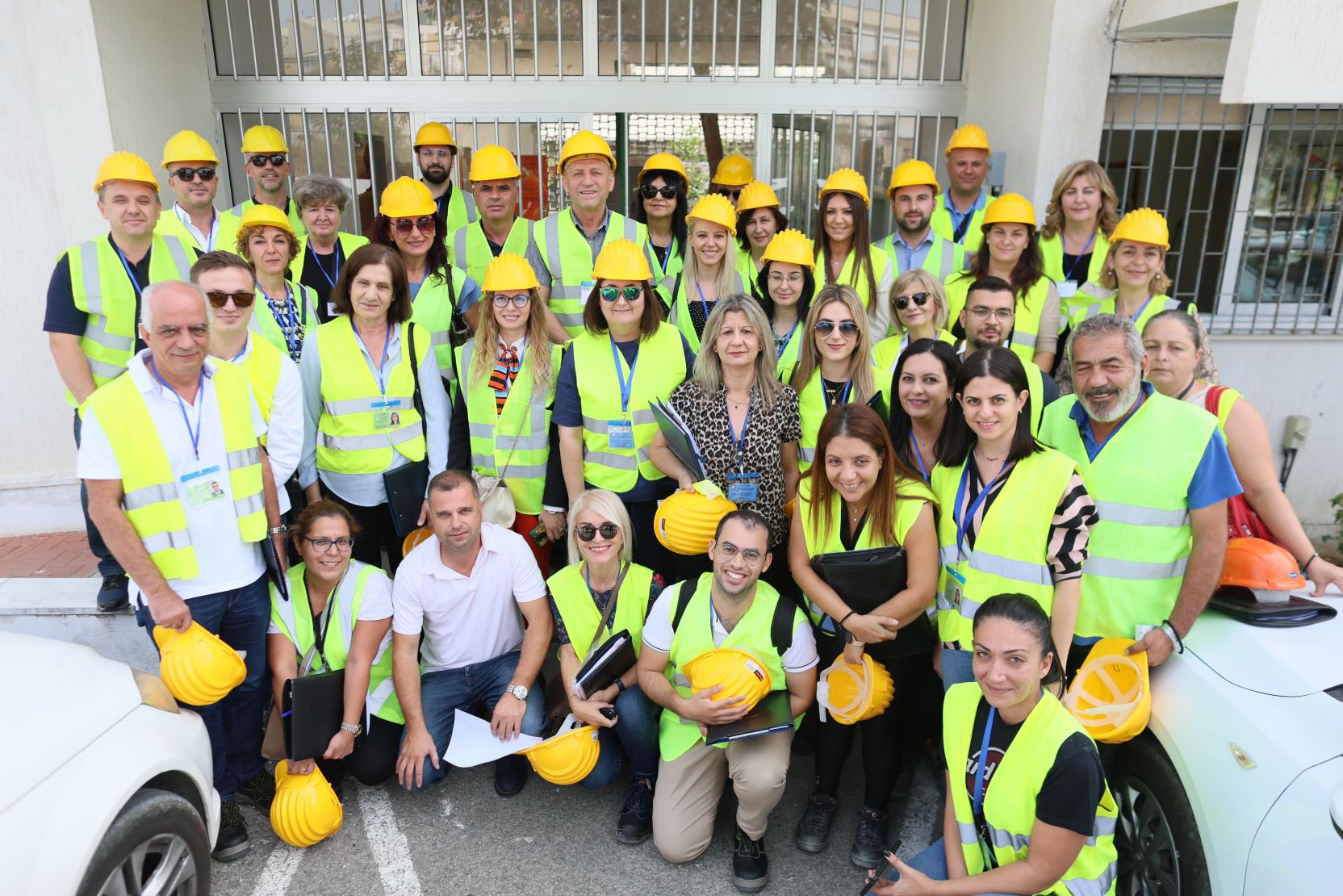 Study Visit to Labour Inspectorate of Cyprus - Family photo (Photo: RCC/Henri Koçi) 