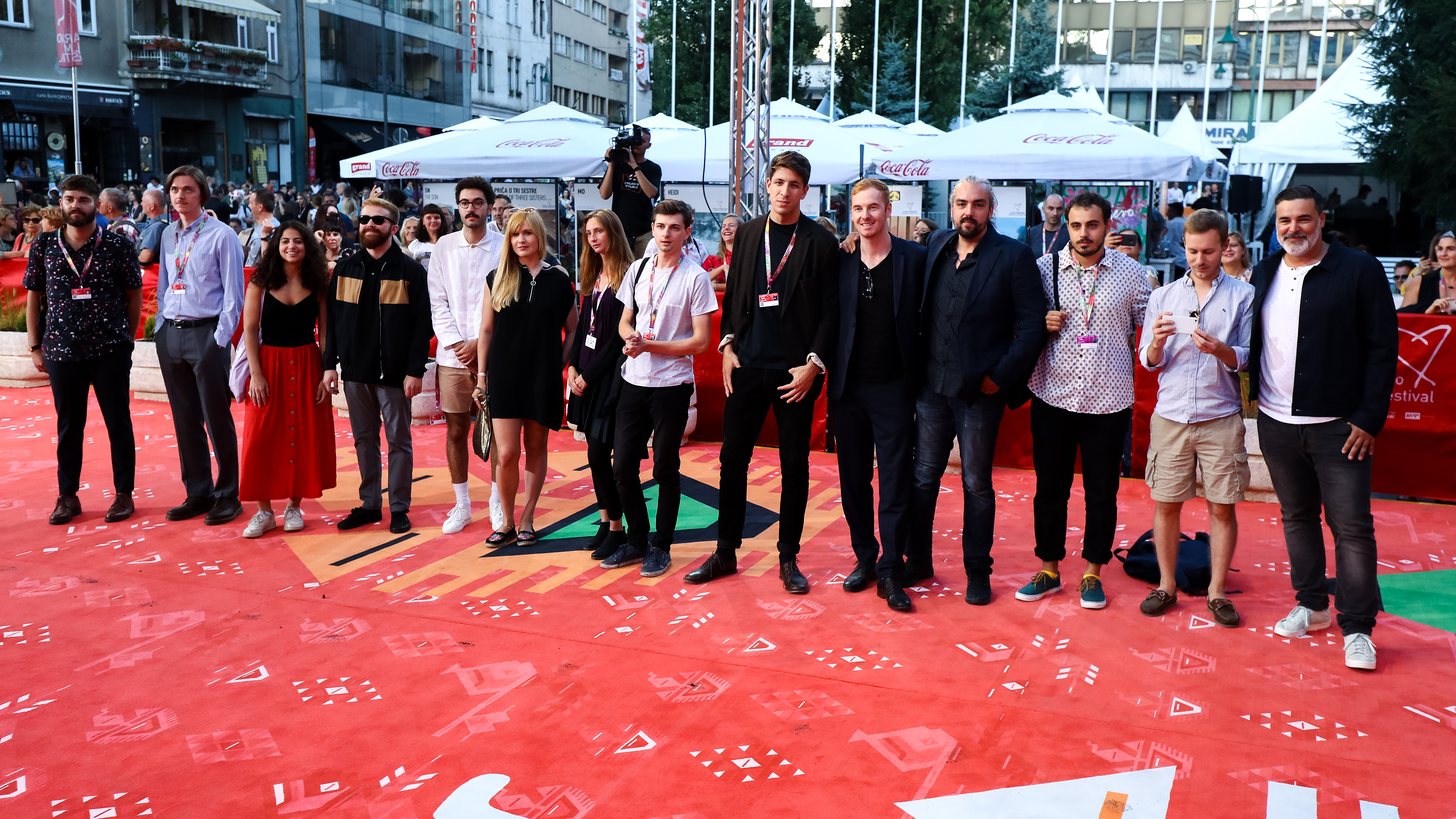 Competitors for the Sarajevo Film Festival (SFF) Heart of Sarajevo for the Best Student Film, an award powered by the RCC (Photo: RCC/Armin Durgut)