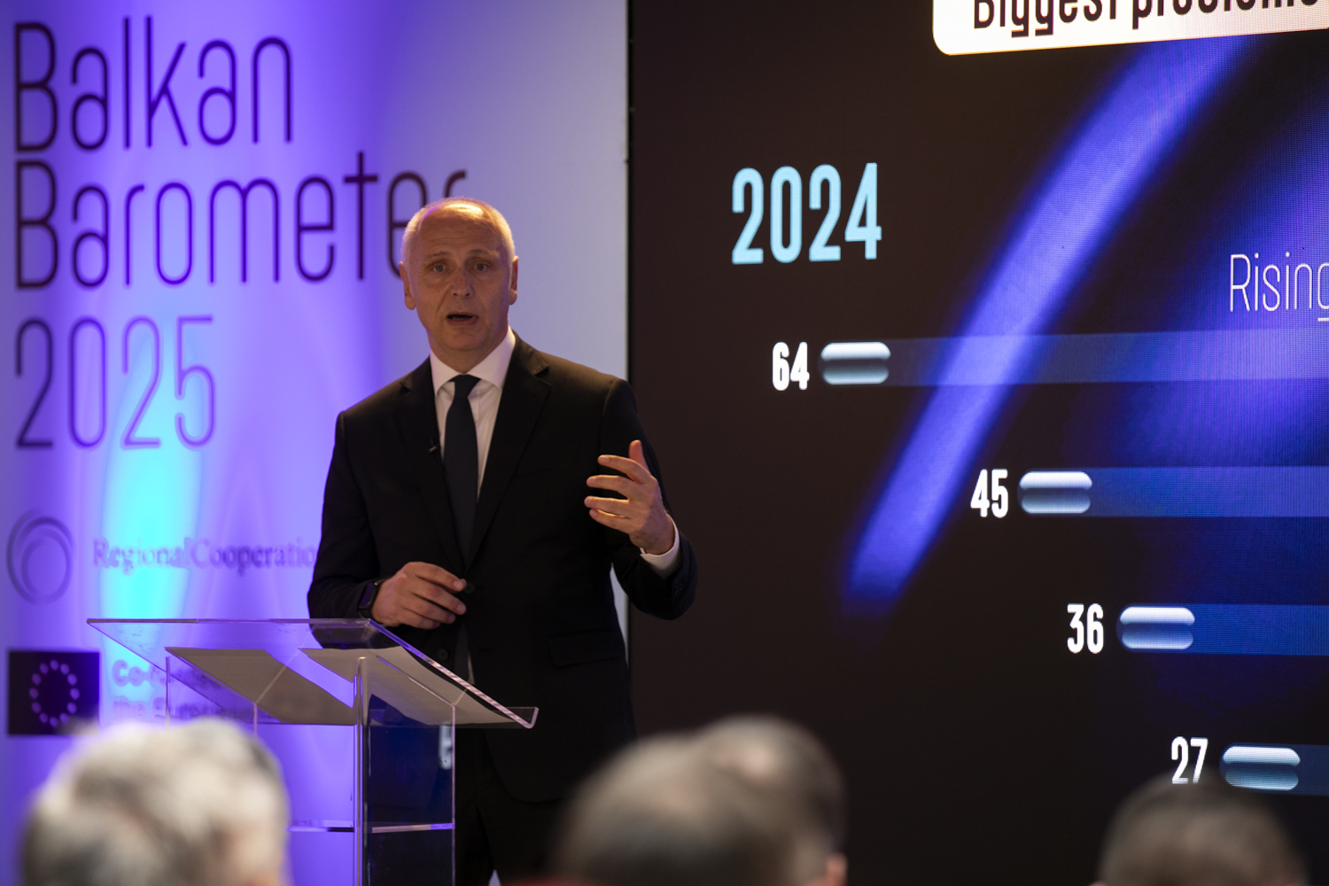 Speech by RCC Secretary General at the Balkan Barometer 2025 presentation