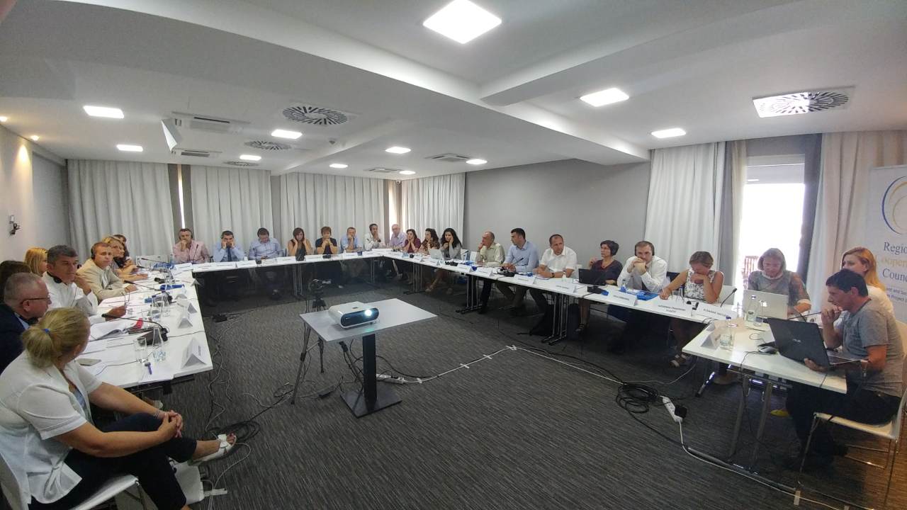 Meeting of representatives of Western Balkan Public Employment Services on qualitative benchmarking, Tivat, Montenegro, 18 July 2017 (Photo: RCC/ESAP/Sanda Topic)