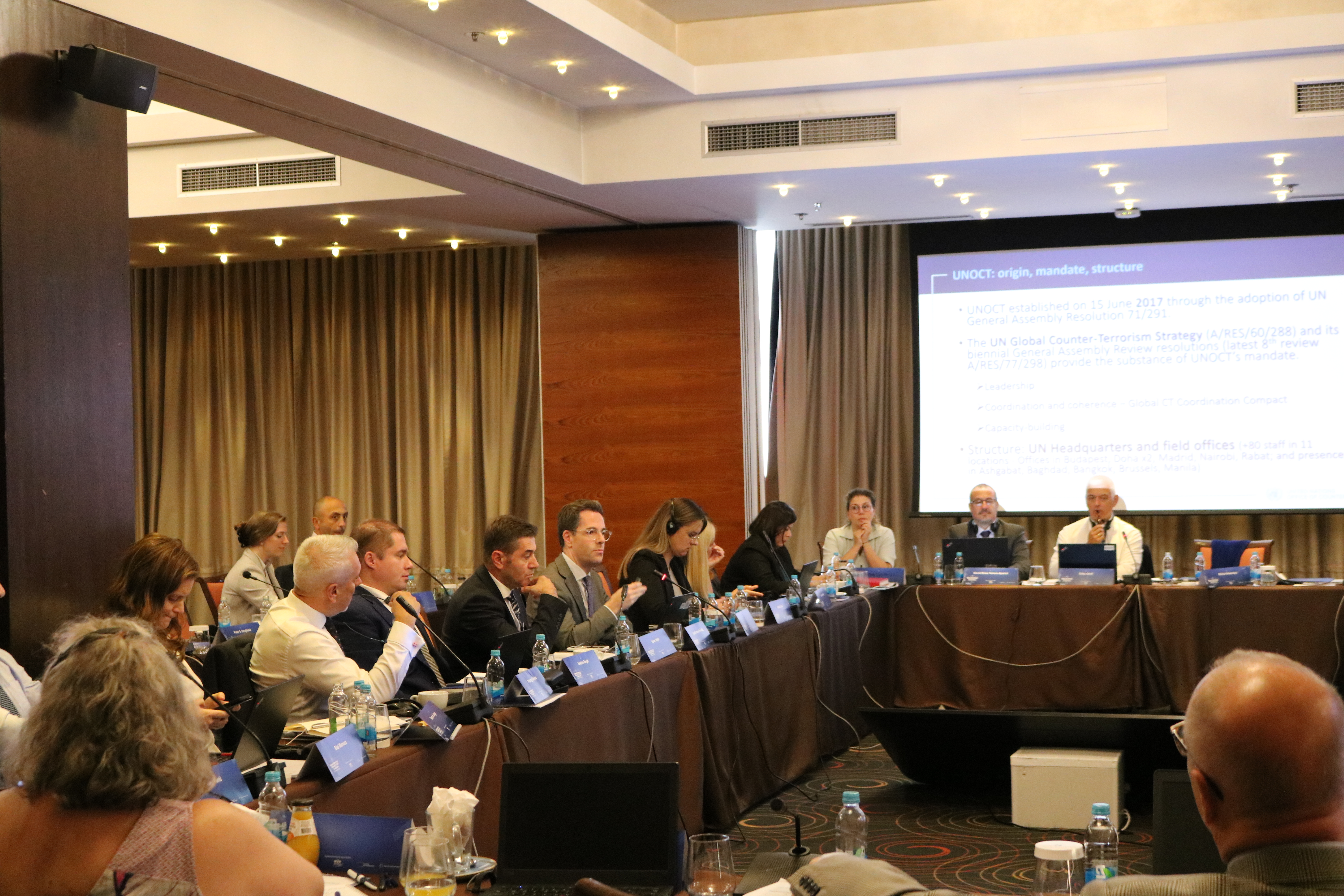 16th meeting of the Regional Network of National CT-P/CVE Coordinators (RNNC) was held on 15 October 2024 in Sarajevo (Photo: RCC/IISG)