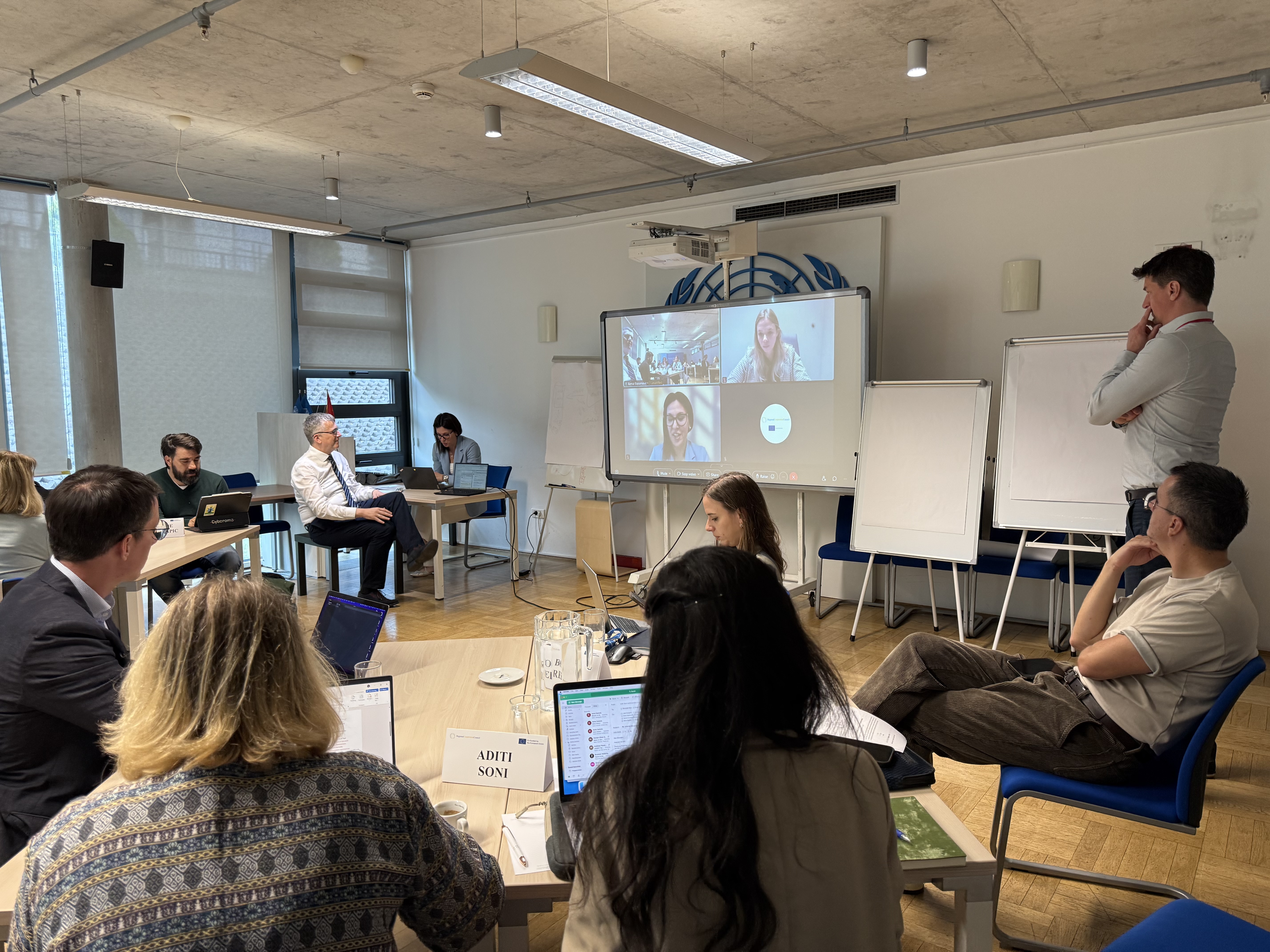 First meeting of the Working group on Artificial Intelligence (AI) in Podgorica on 13 and 14 May 2026 (Photo: curtsy of UNDP)