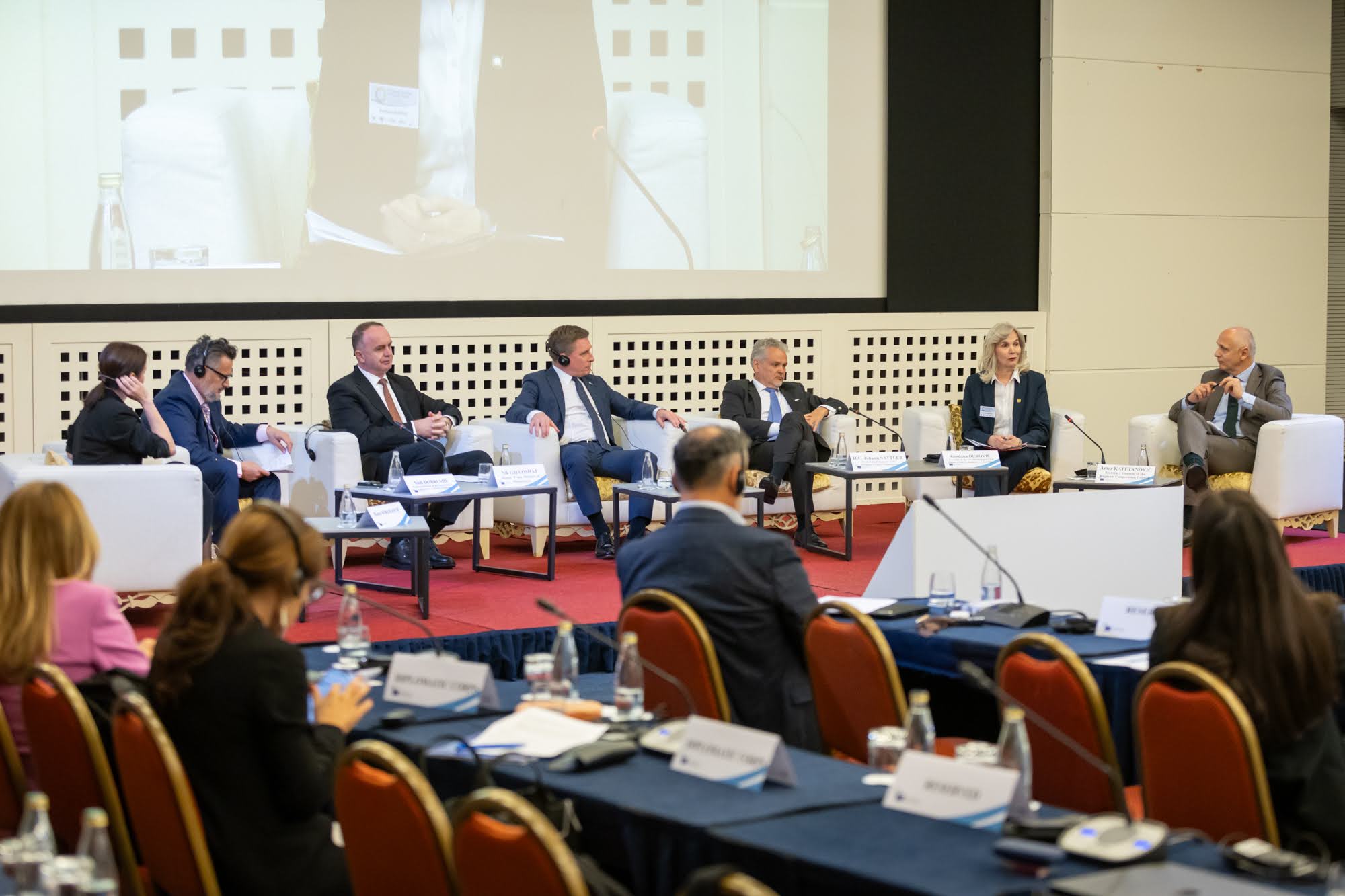 10th edition of the Western Balkans Civil Society Forum, organised by the European Economic and Social Committee (EESC), with support from the European Commission, Open Society Foundations – Western Balkans (OSF-WB), Western Balkans Fund (WBF), and the Regional Cooperation Council (RCC), opened in Budva on 13 May 2025 (Photo: RCC/Danilo Papic)