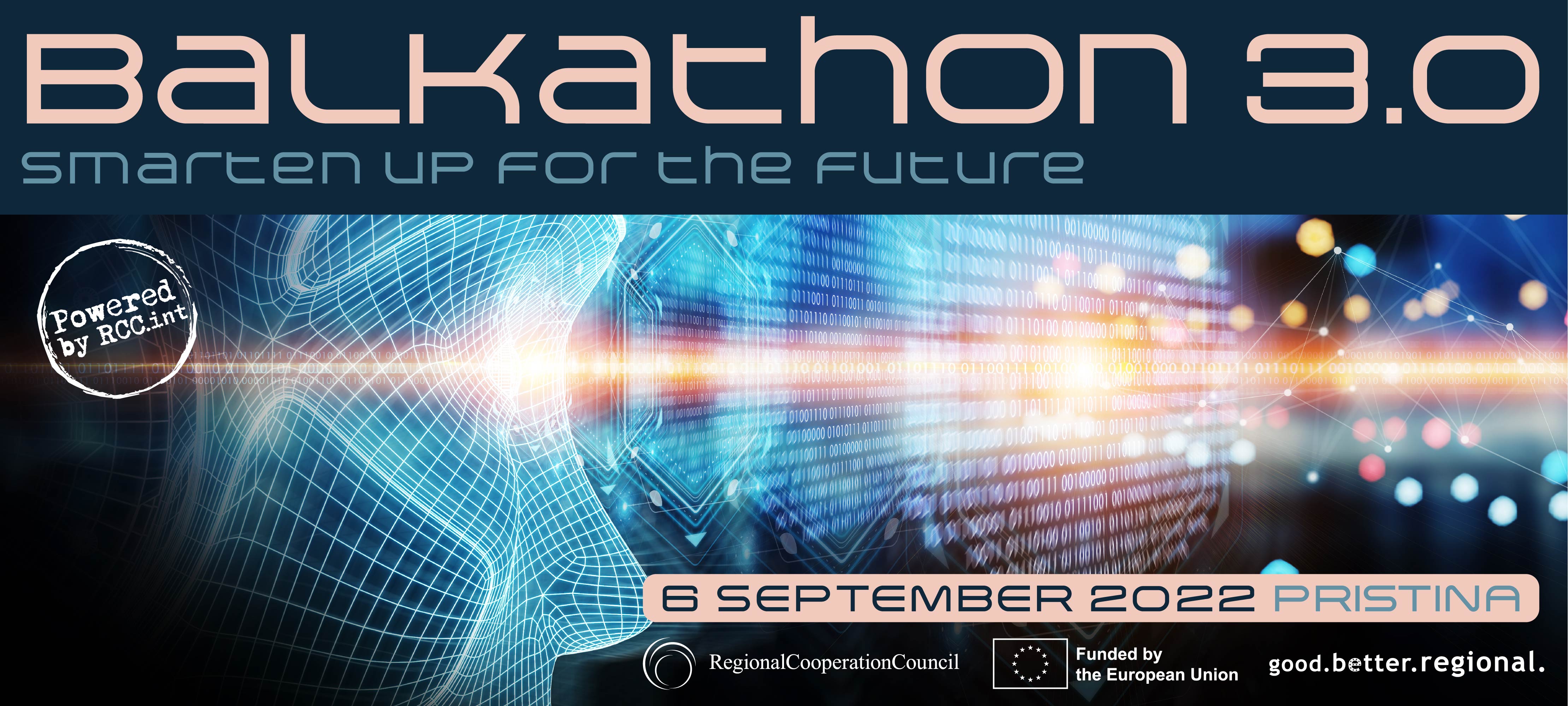 Balkathon finale to take place on 6 September in Pristina (Design: RCC/Samir Dedic)