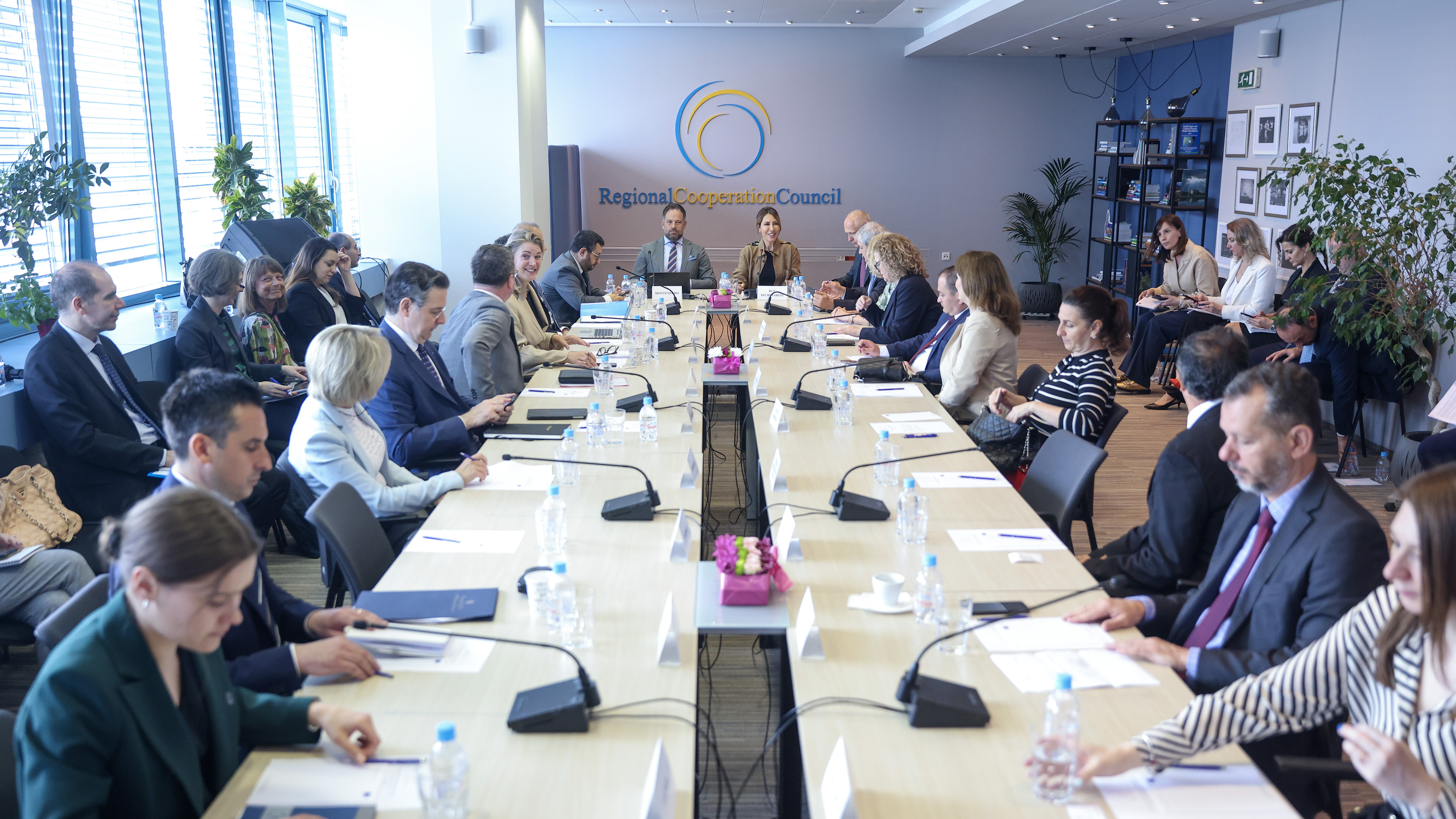 Regional Cooperation Council hosts 49th meeting of RCC Board, in Sarajevo on 25 May 2023 (Photo: RCC/Armin Durgut)