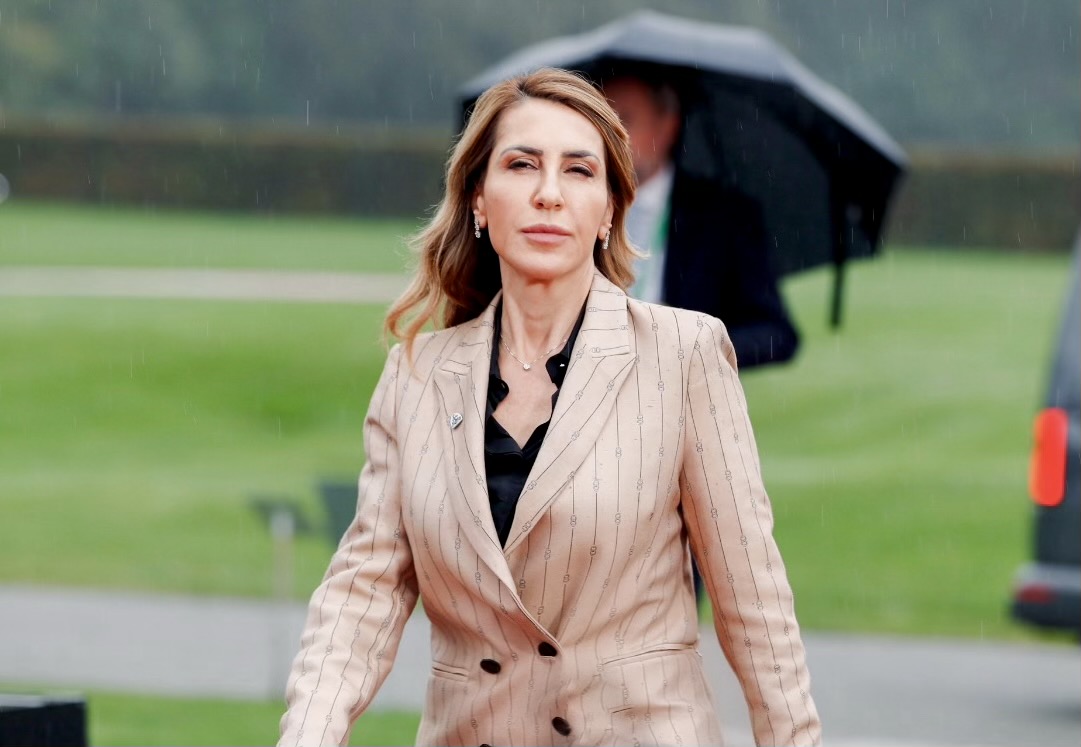 RCC Secretary General Majlinda Bregu arriving to the EU-Western Balkans summit held in Brdo pri Kranju, Slovenia on 6 October 2021 (Photo: Flickr/©Government Communication Office)