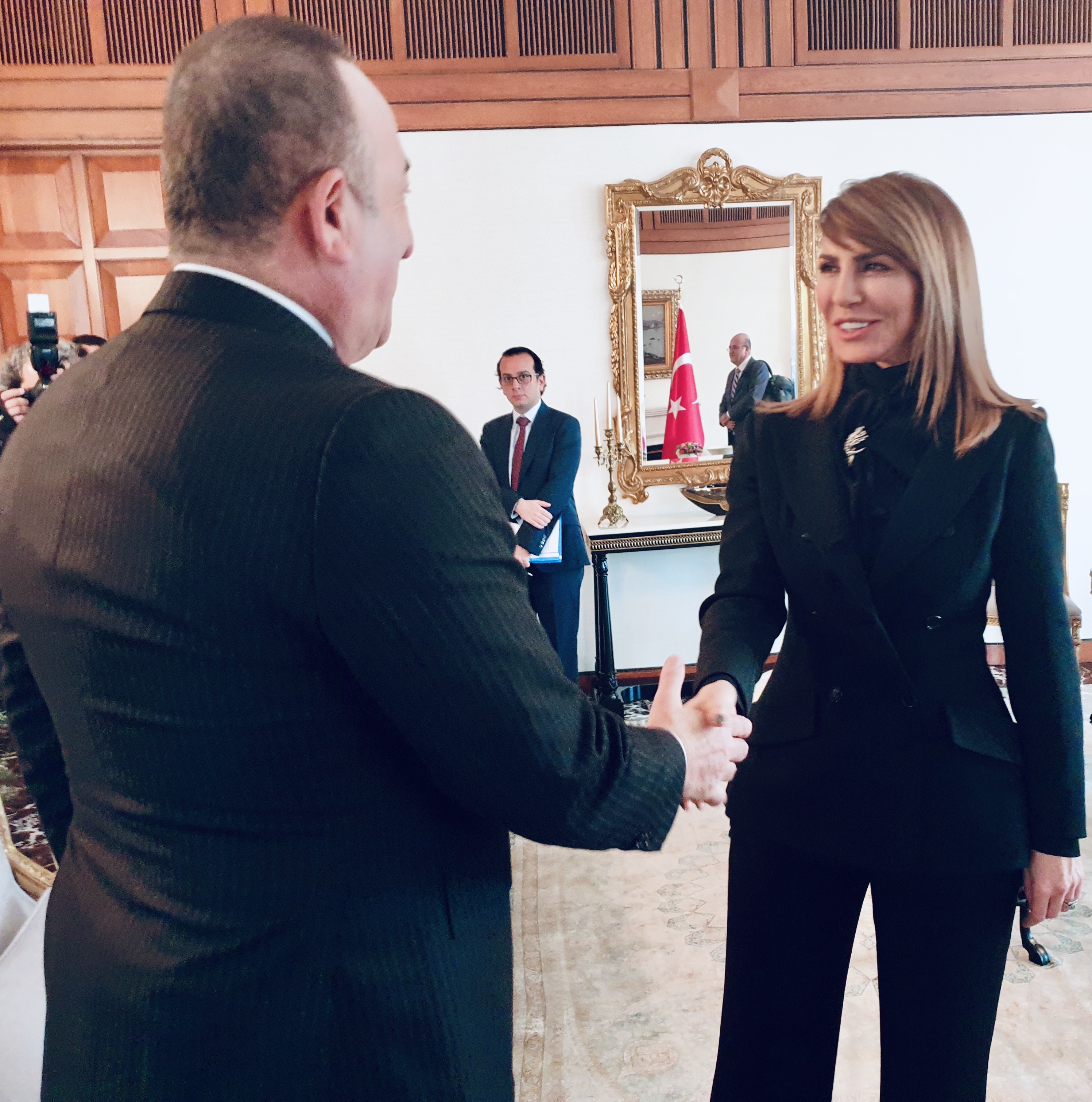 Majlinda Bregu, Secretary General of the Regional Cooperation Council (RCC) met with Mevlüt Çavuşoğlu, Minister of Foreign Affairs of Turkey in Ankara on 10 February 2020 (Photo: RCC/Selma Ahatovic-Lihic)