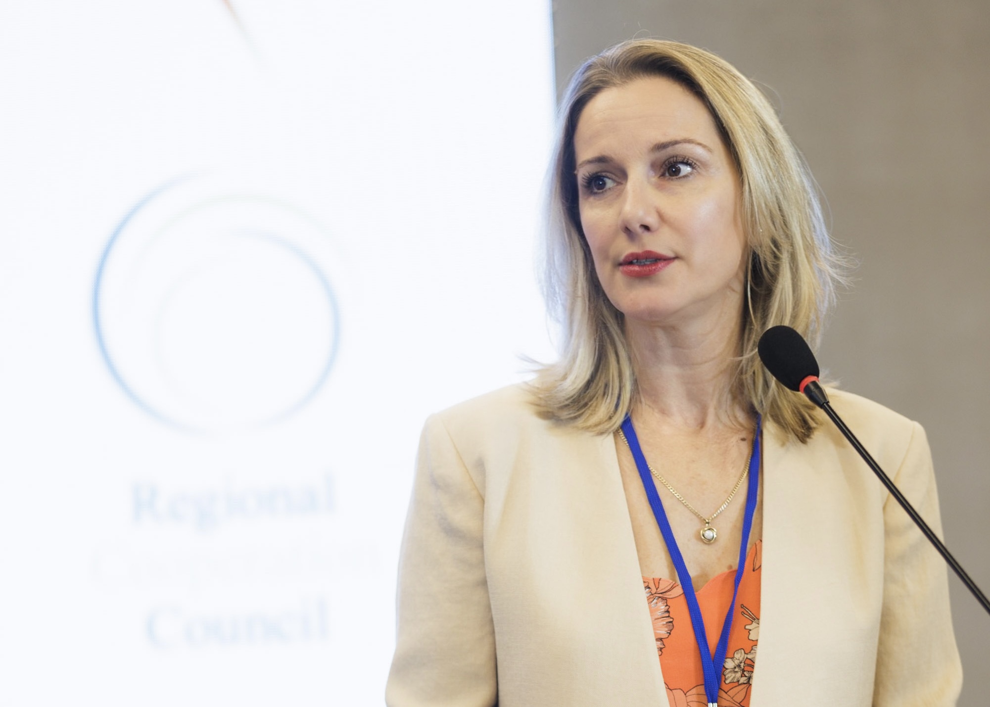 RCC Coordinator of the Common Regional Market (CRM) Pranvera Kastrati (Photo Matej Colakovic, RCC)