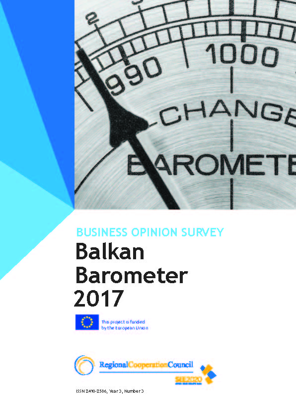 BALKAN BAROMETER 2017: BUSINESS OPINION SURVEY