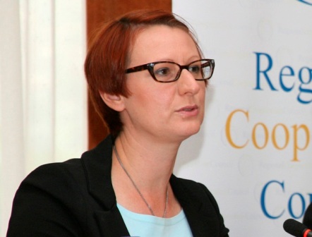 Suzana Ivanovic, Head of Justice and Home Affairs Unit, RCC Secretariat (Photo: RCC/Zoran Kanlic)