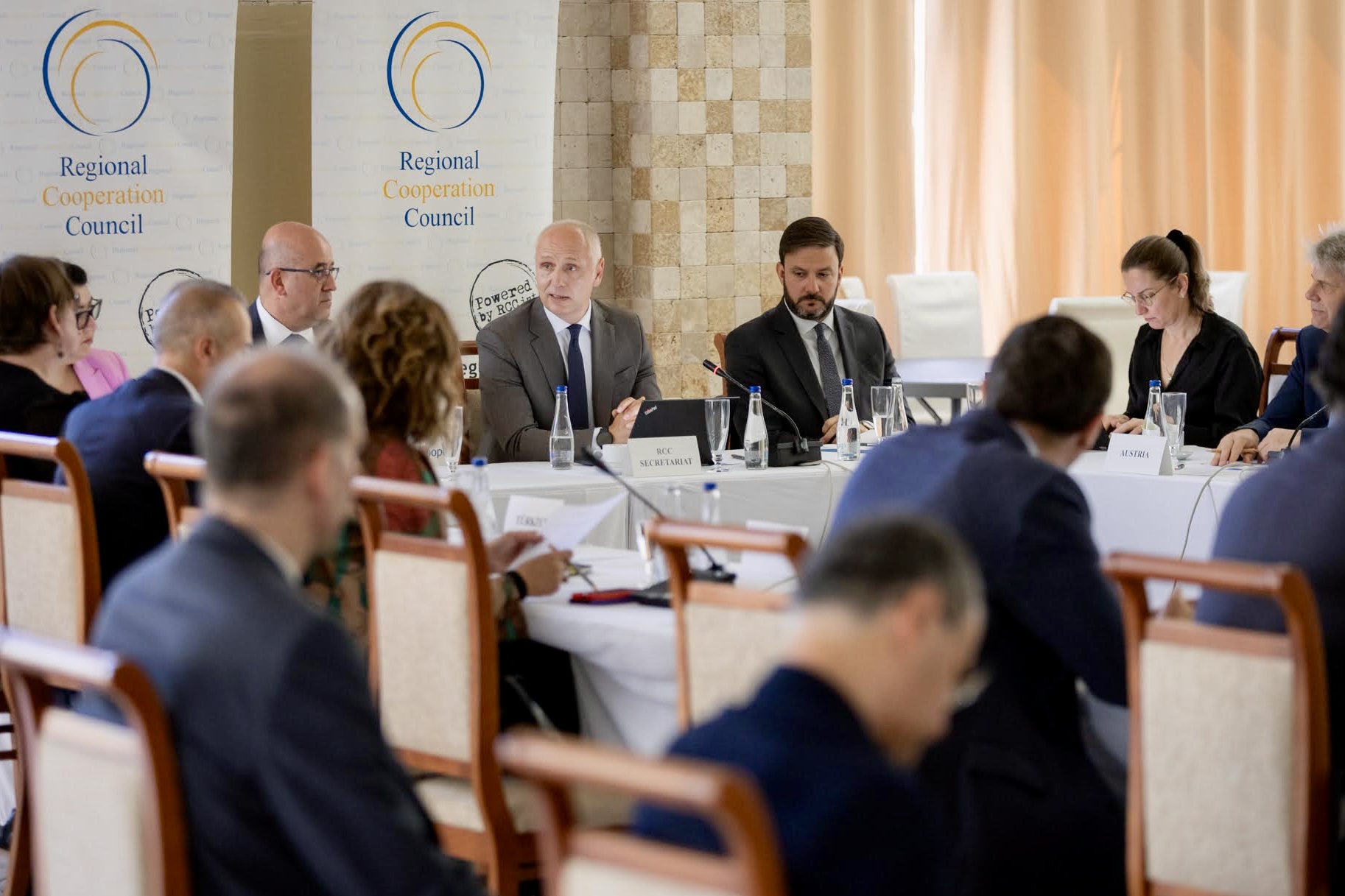 RCC Secretary General Amer Kapetanovic hosting 56th meeting of RCC Board, in Budva on 14 May 2025 (Photo: RCC/Danilo Papic)