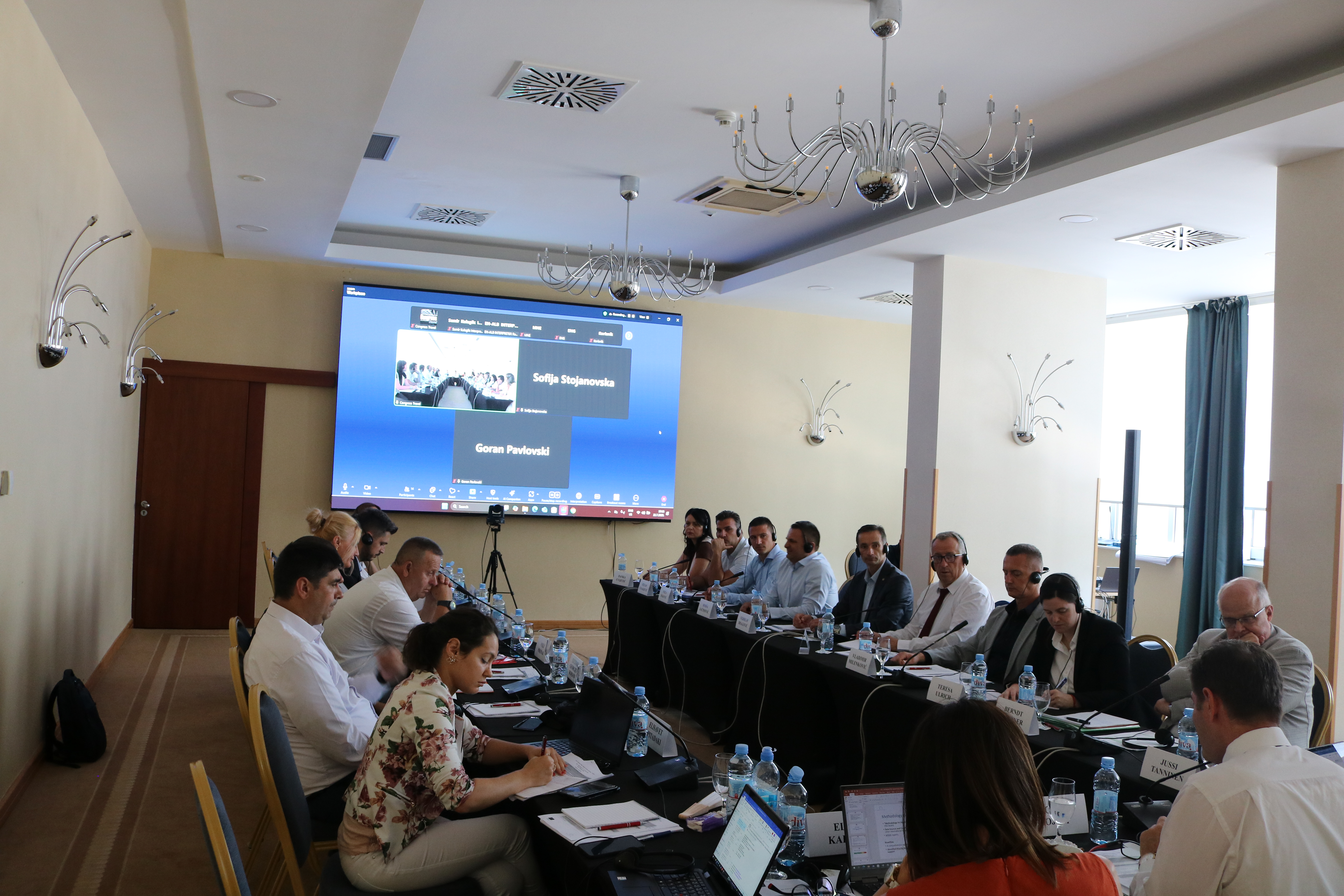 IISG Regional Pillar Support Group Meeting for Pillar 3 – WBBSi held in Bar on 22–23 July 2025 (Photo: RCC/IISG)